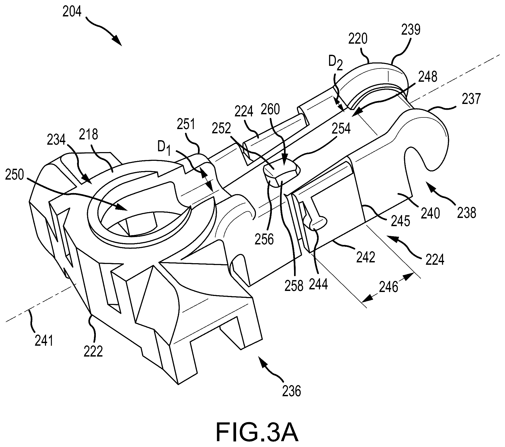 Patent US12410648 Figure 3 – Window balance shoes for a pivotable window