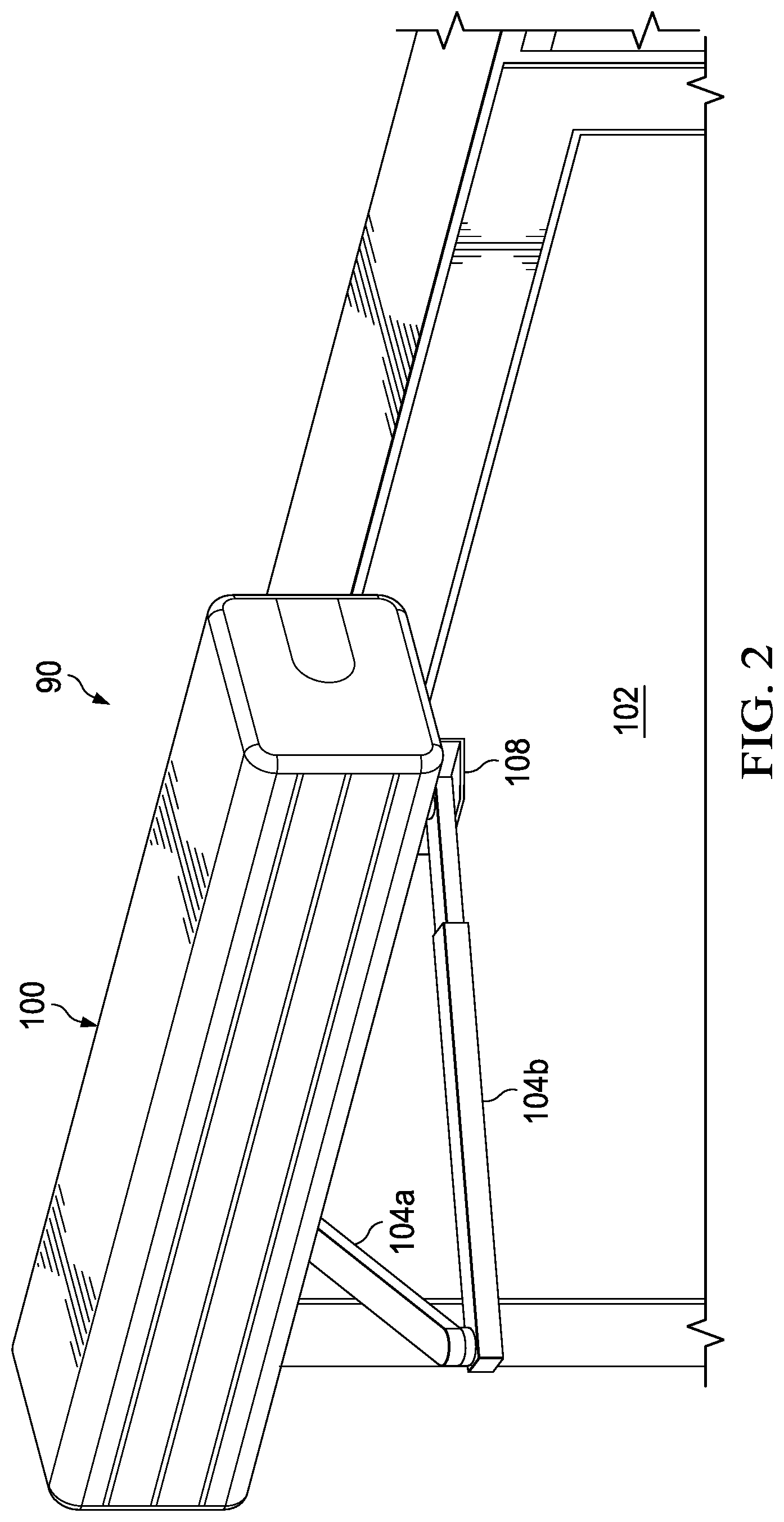 Patent US12410650 Figure 2 – Swing door operator
