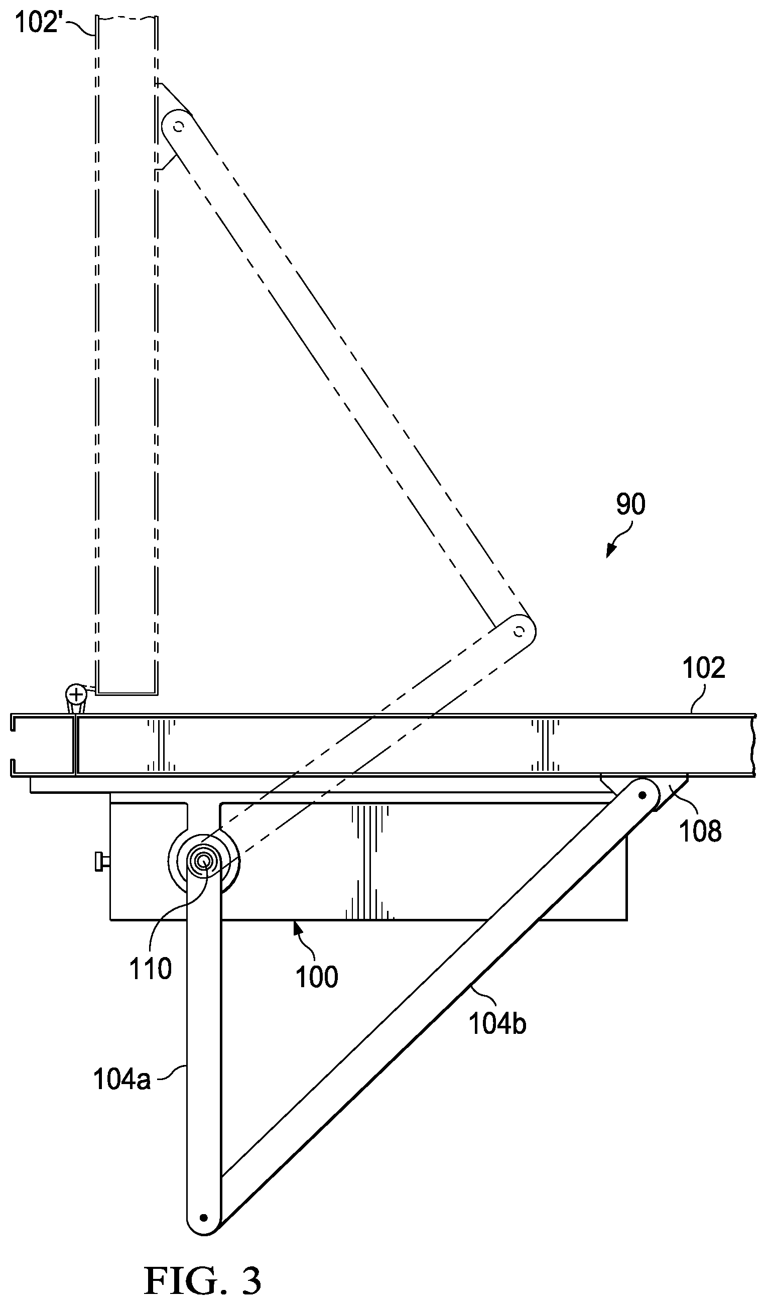 Patent US12410650 Figure 3 – Swing door operator