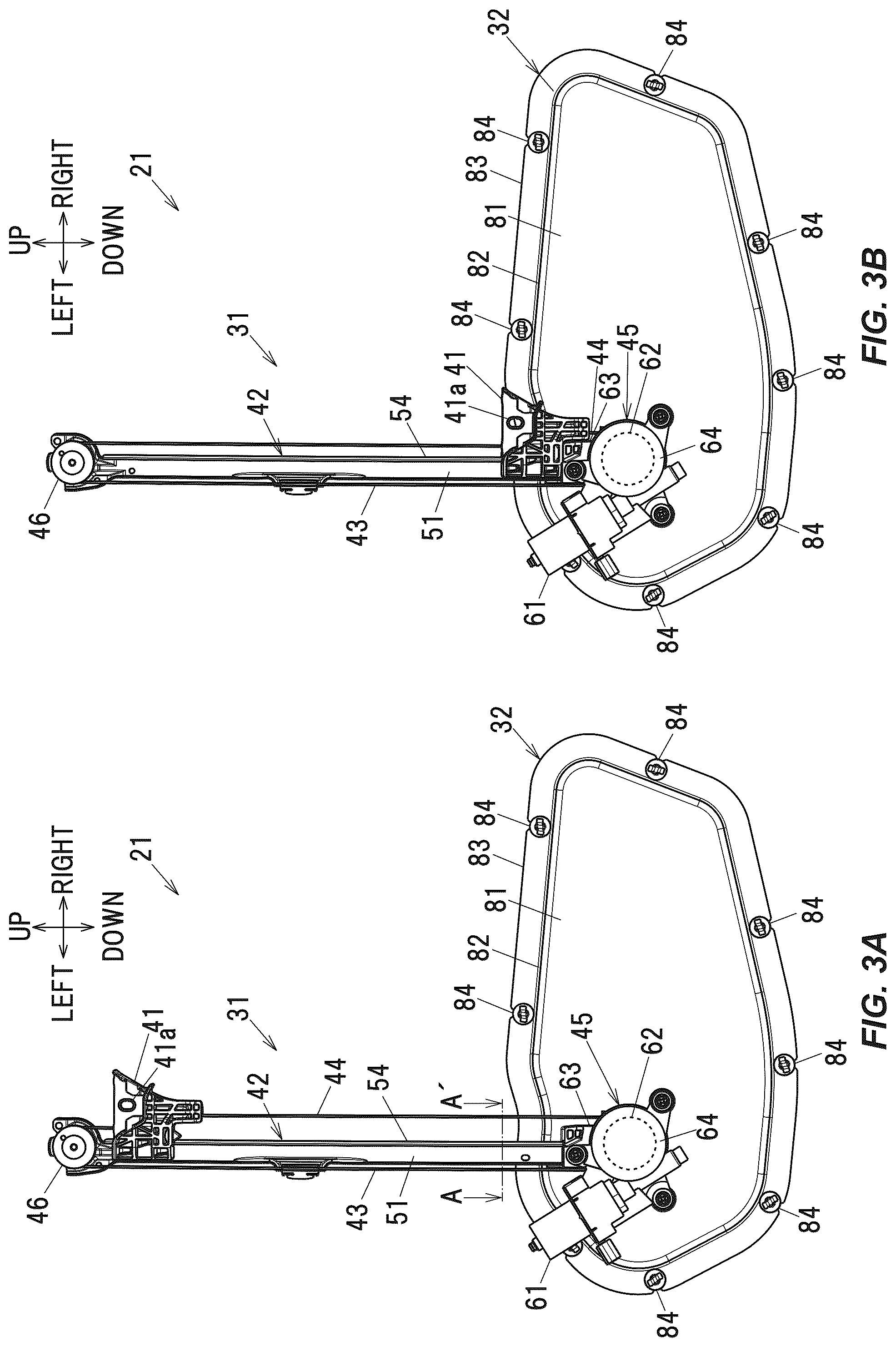 Patent US12410651 Figure 3 – Window regulator
