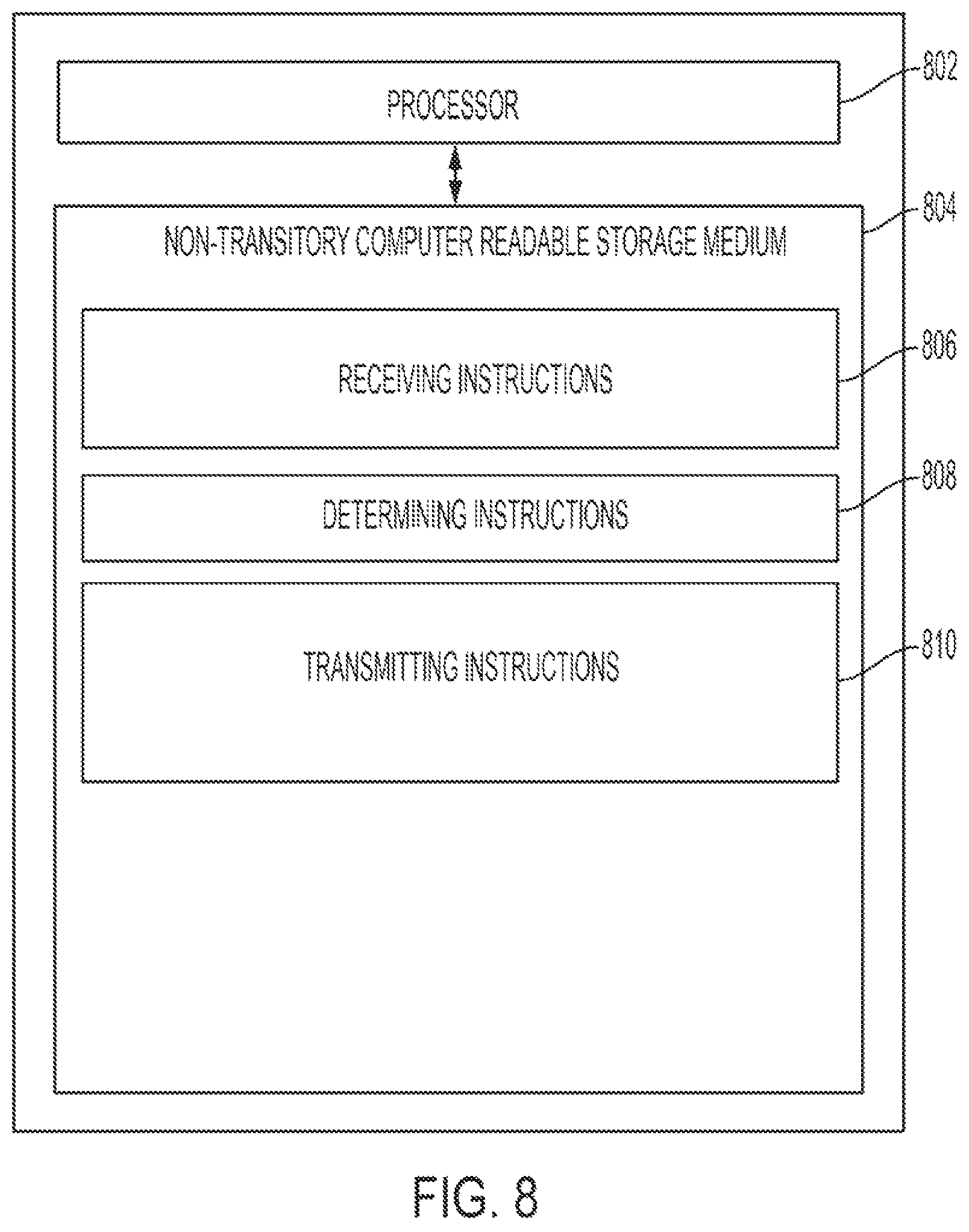 Patent US12410652 Figure 8 – Rolling doors with two-way operator logic