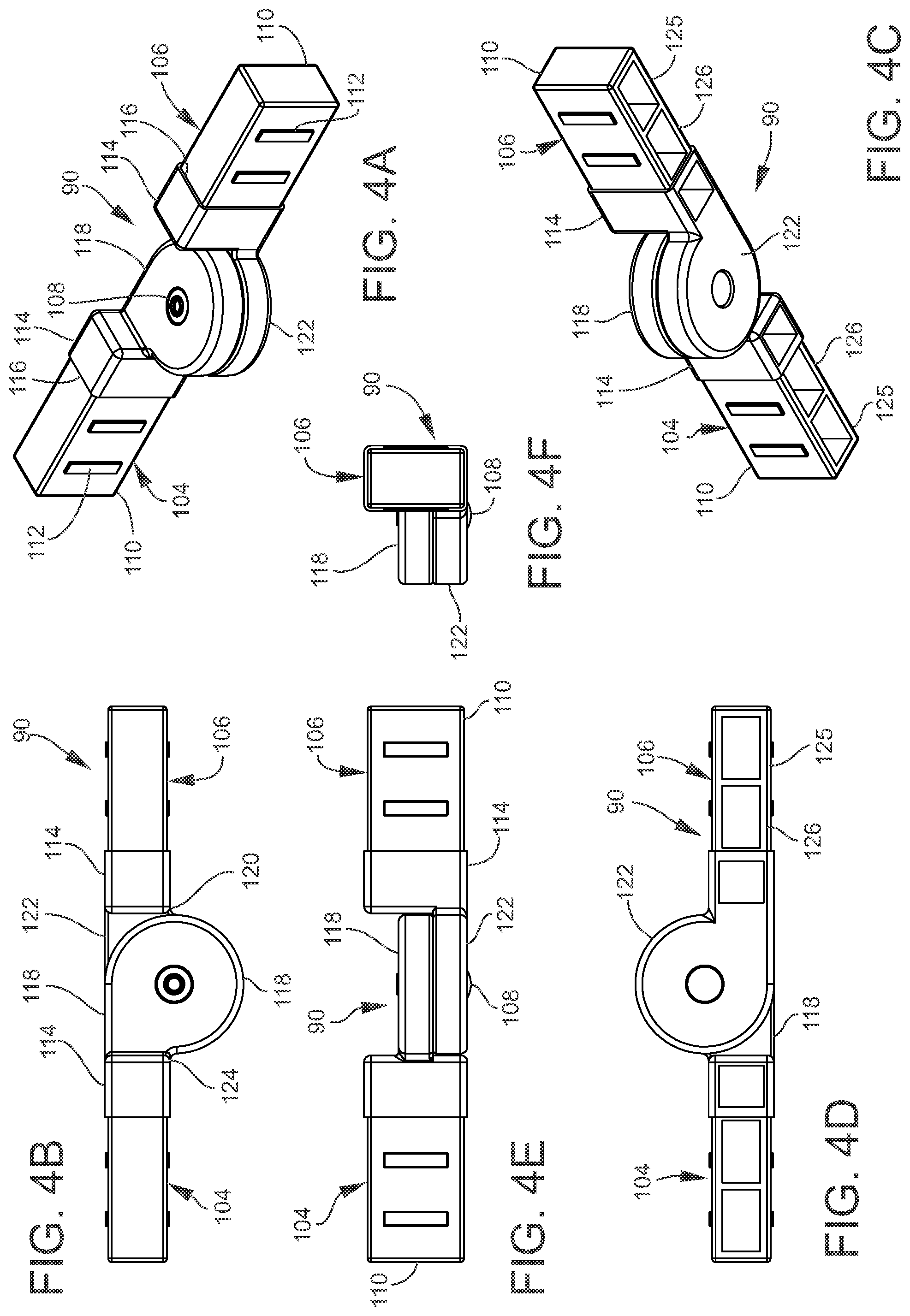 Patent US12410658 Figure 4 – Double door gate apparatus