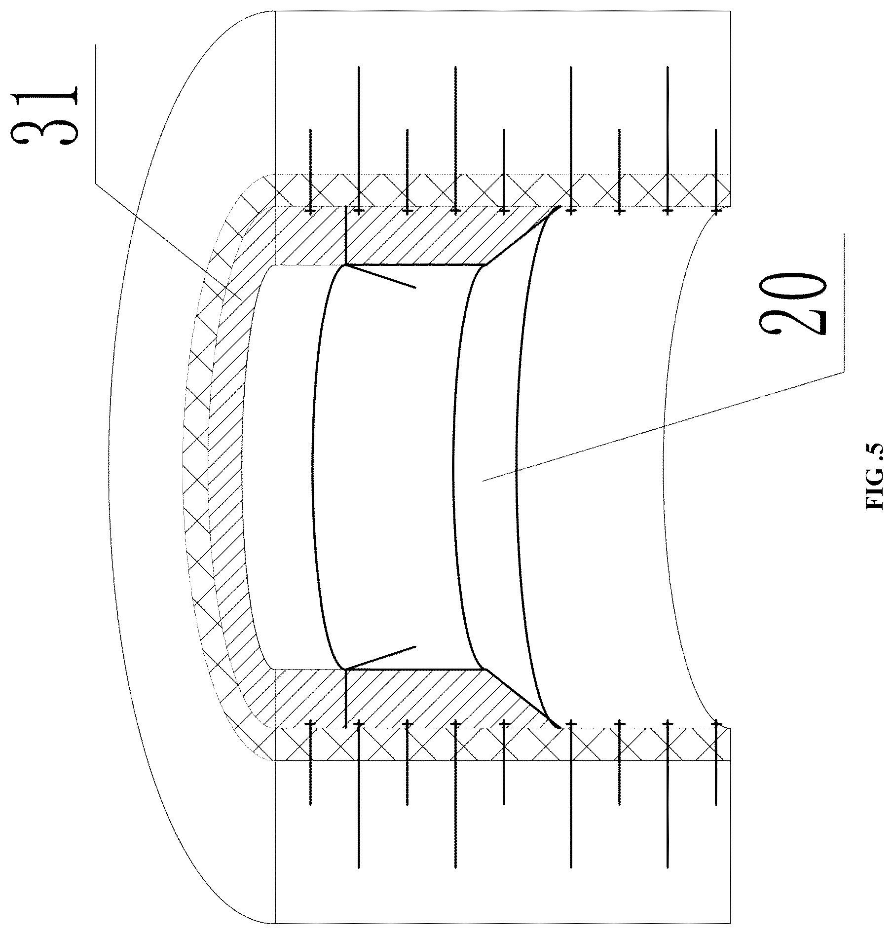 Patent US12410660 Figure 5 – Full-face shaft boring machine, boring system, and boring method
