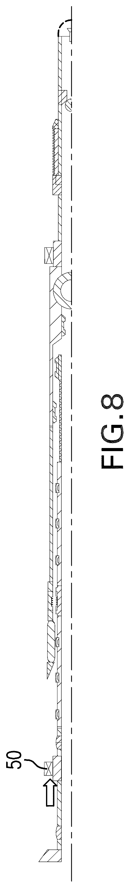 Patent US12410663 Figure 8 – Completion string, method, and system