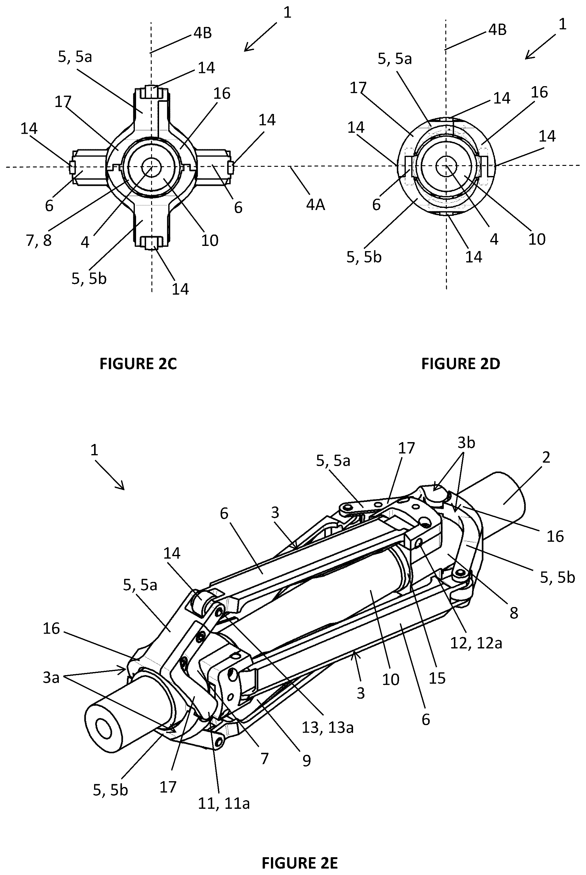 Patent US12410664 Figure 3 – Device for centering a sensor assembly in a bore