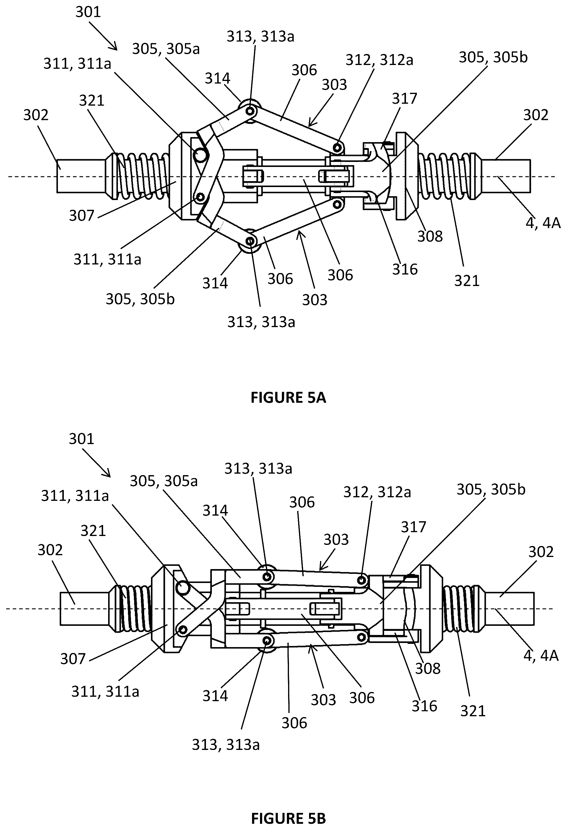 Patent US12410664 Figure 8 – Device for centering a sensor assembly in a bore