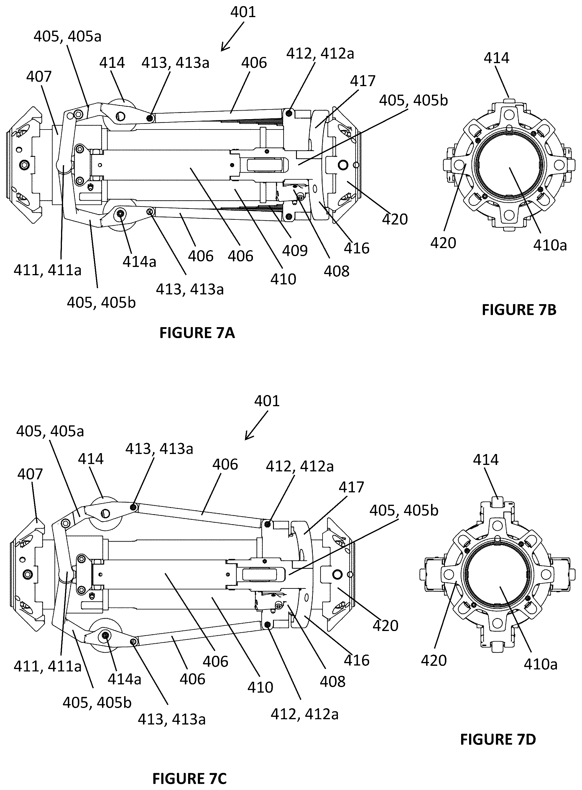 Patent US12410664 Figure 11 – Device for centering a sensor assembly in a bore
