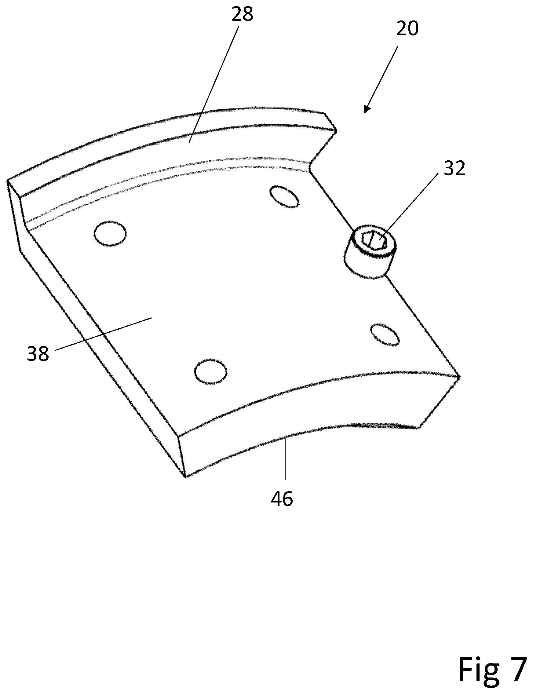 Patent US12410665 Figure 7 – Wear support assemblies for raise boring tools