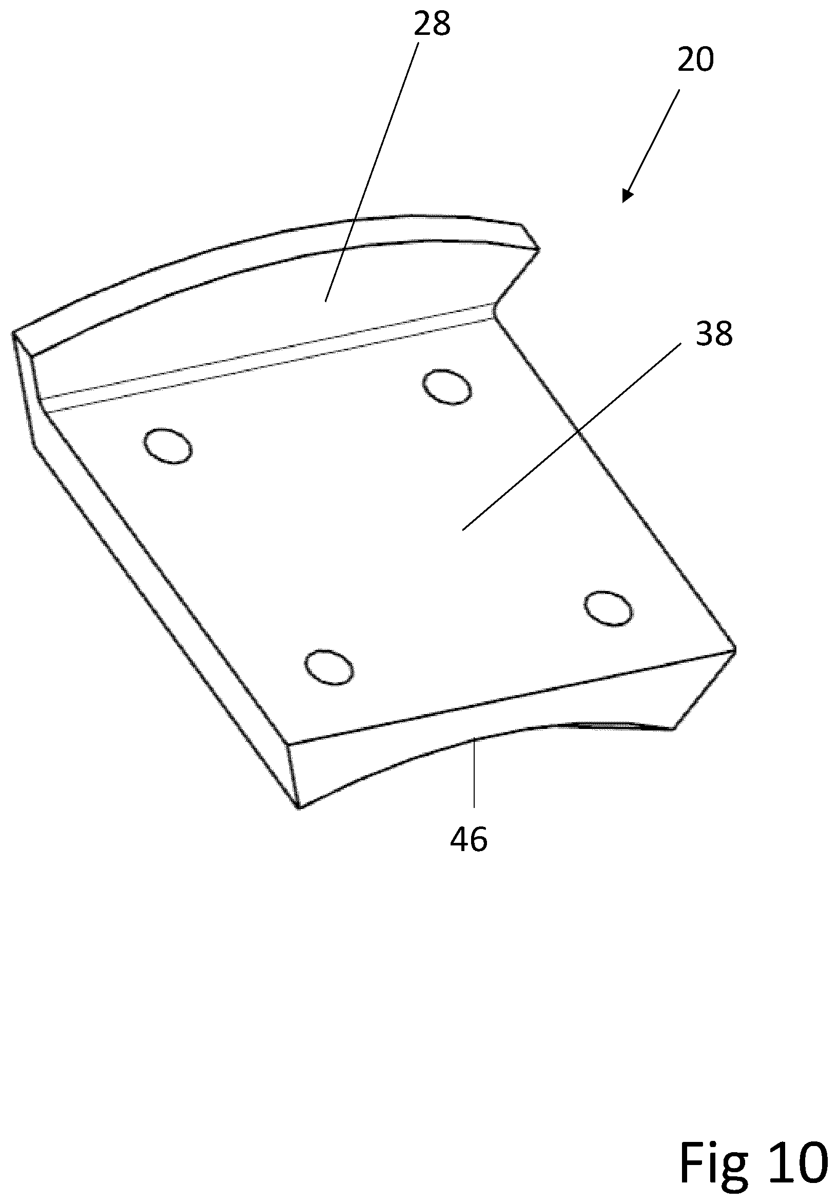 Patent US12410665 Figure 10 – Wear support assemblies for raise boring tools