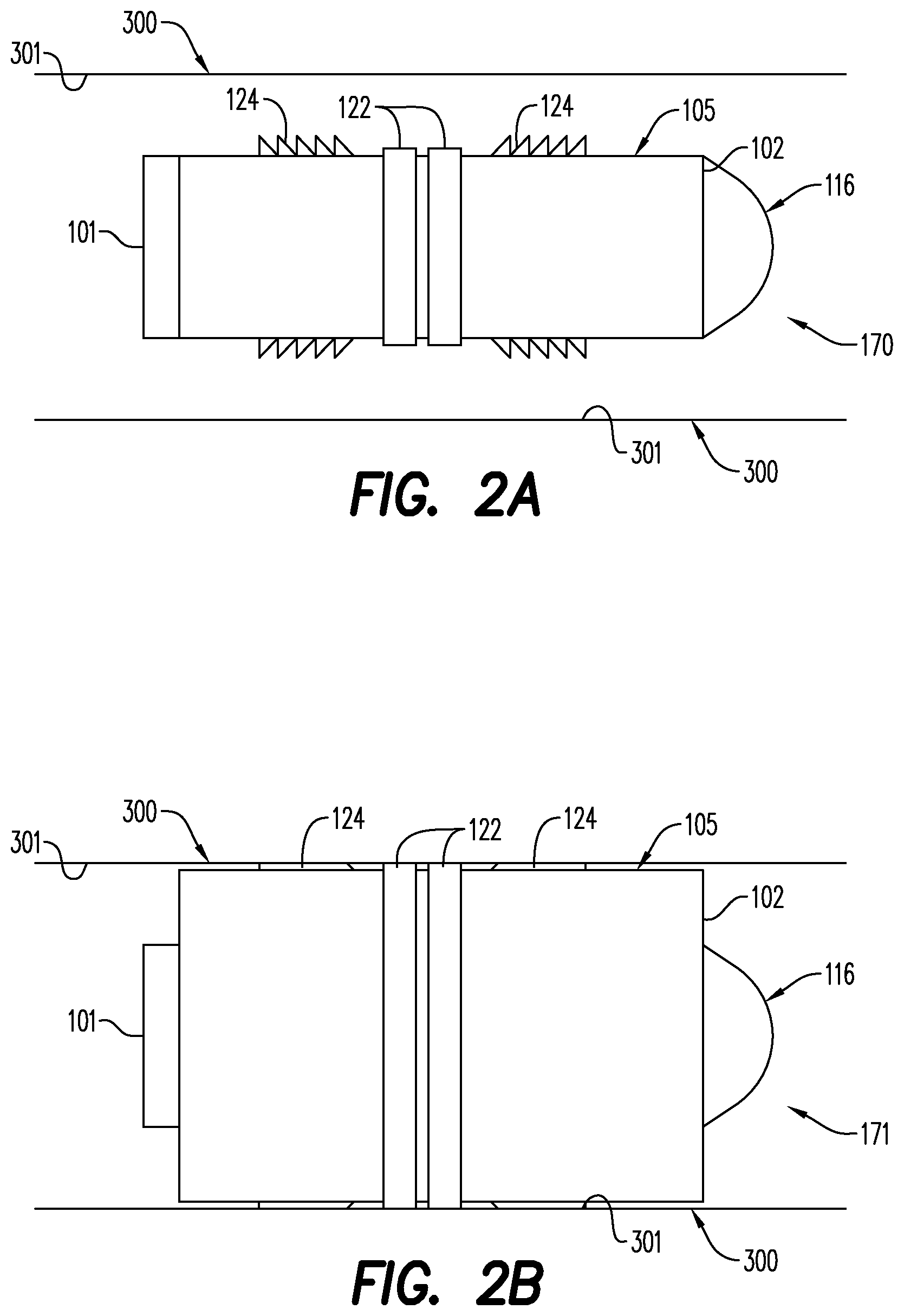 Patent US12410667 Figure 2 – Ballistically actuated wellbore tool