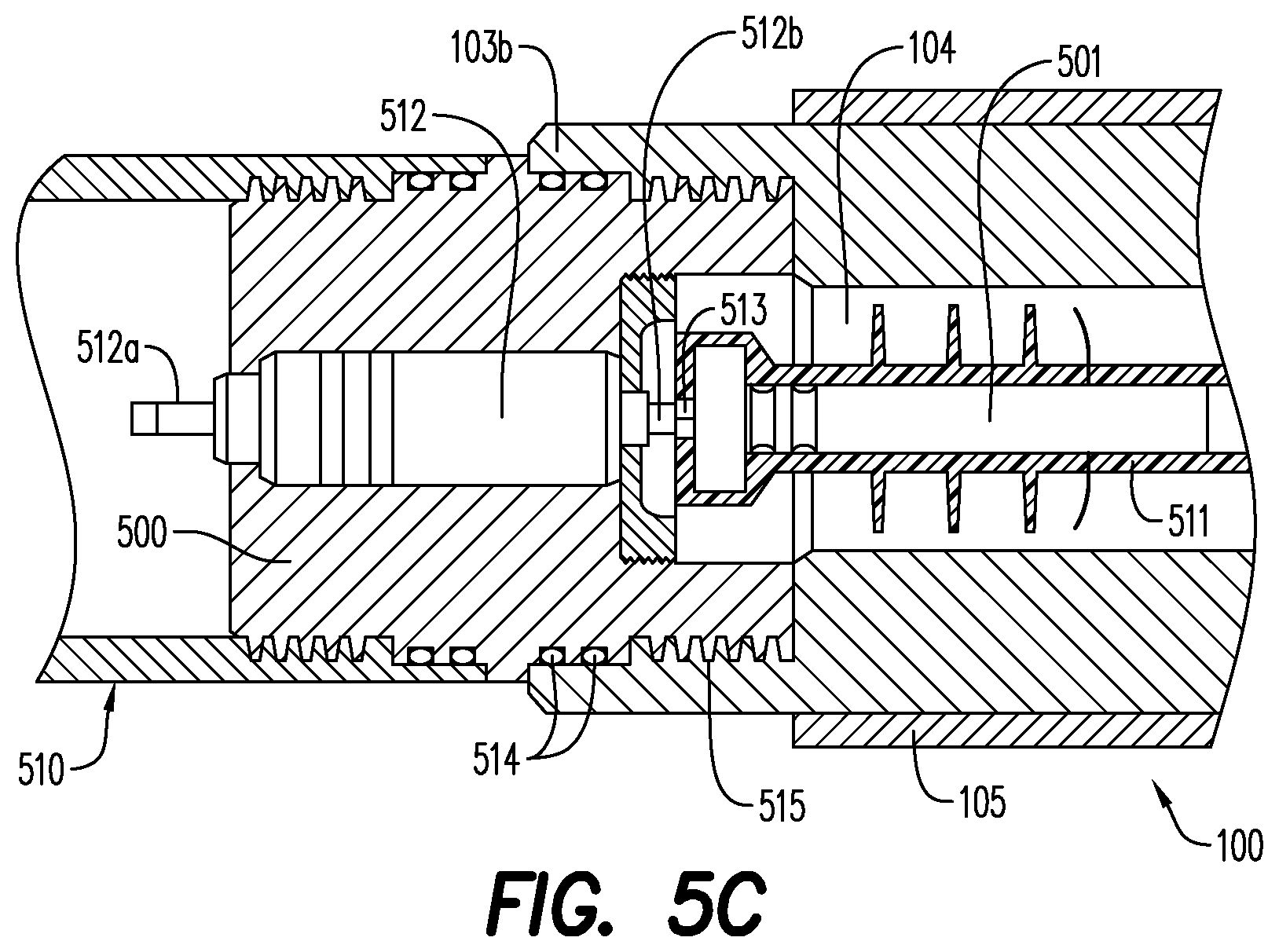 Patent US12410667 Figure 6 – Ballistically actuated wellbore tool
