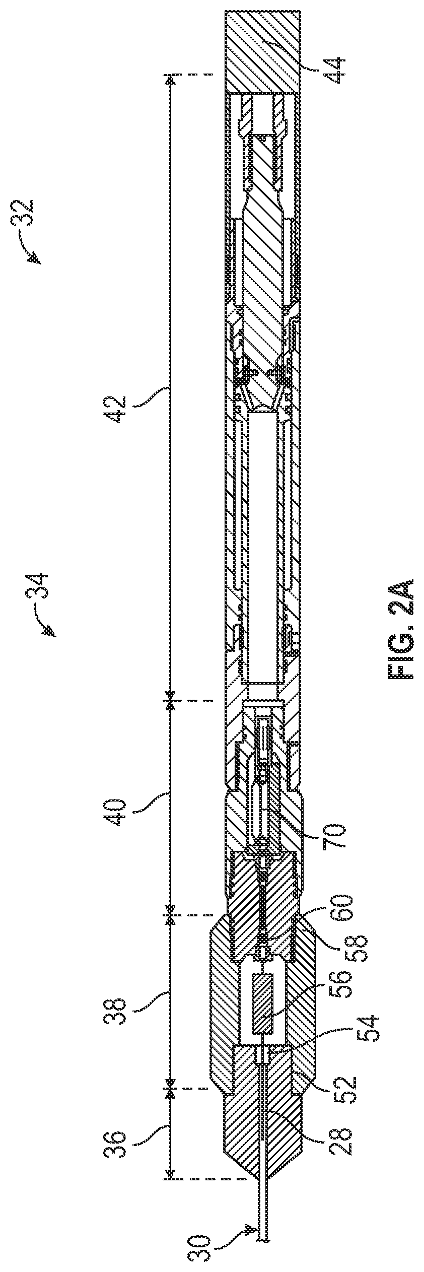 Patent US12410668 Figure 2 – Downhole setting tool with exhaust diffuser