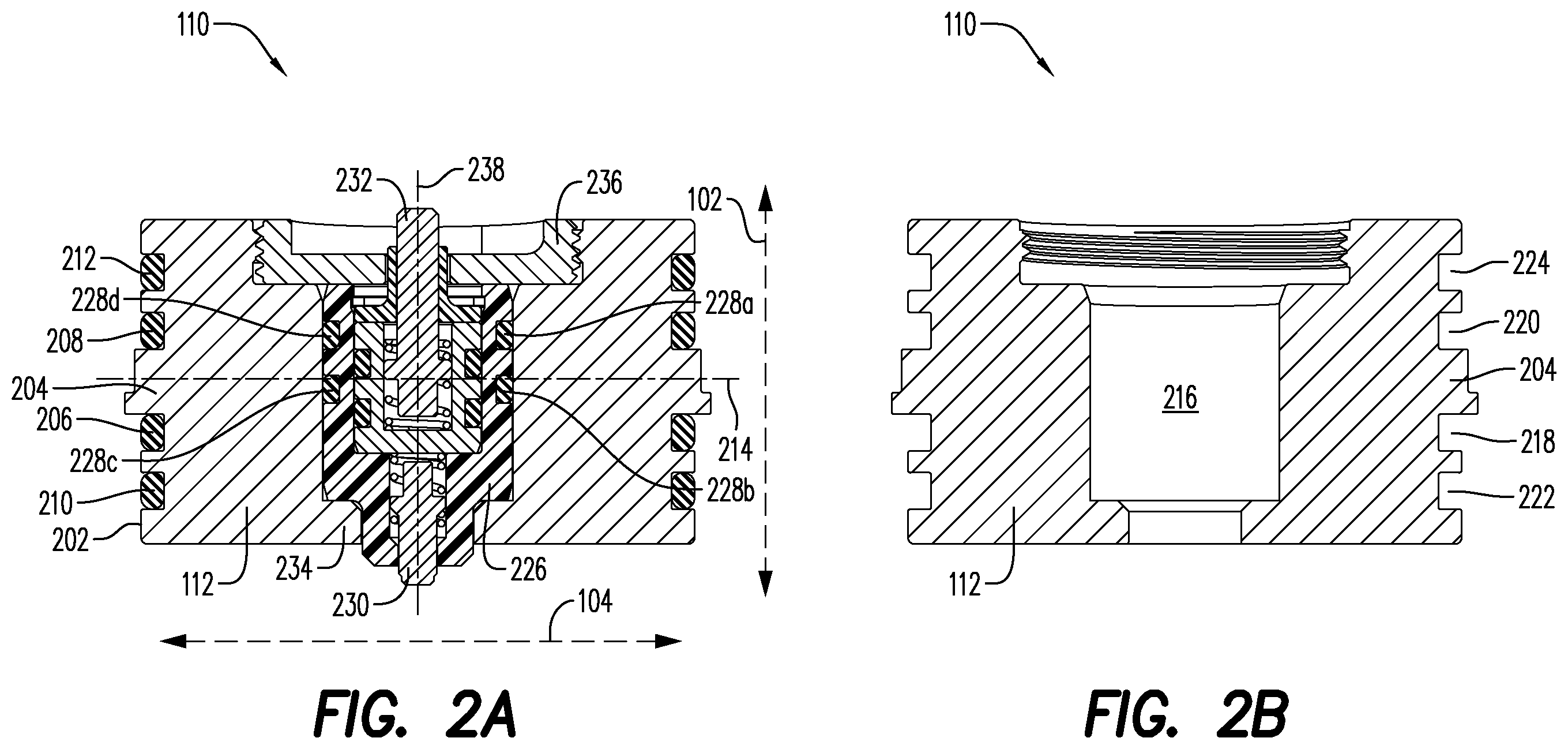 Patent US12410669 Figure 2 – Adapter assembly for use with a wellbore tool string