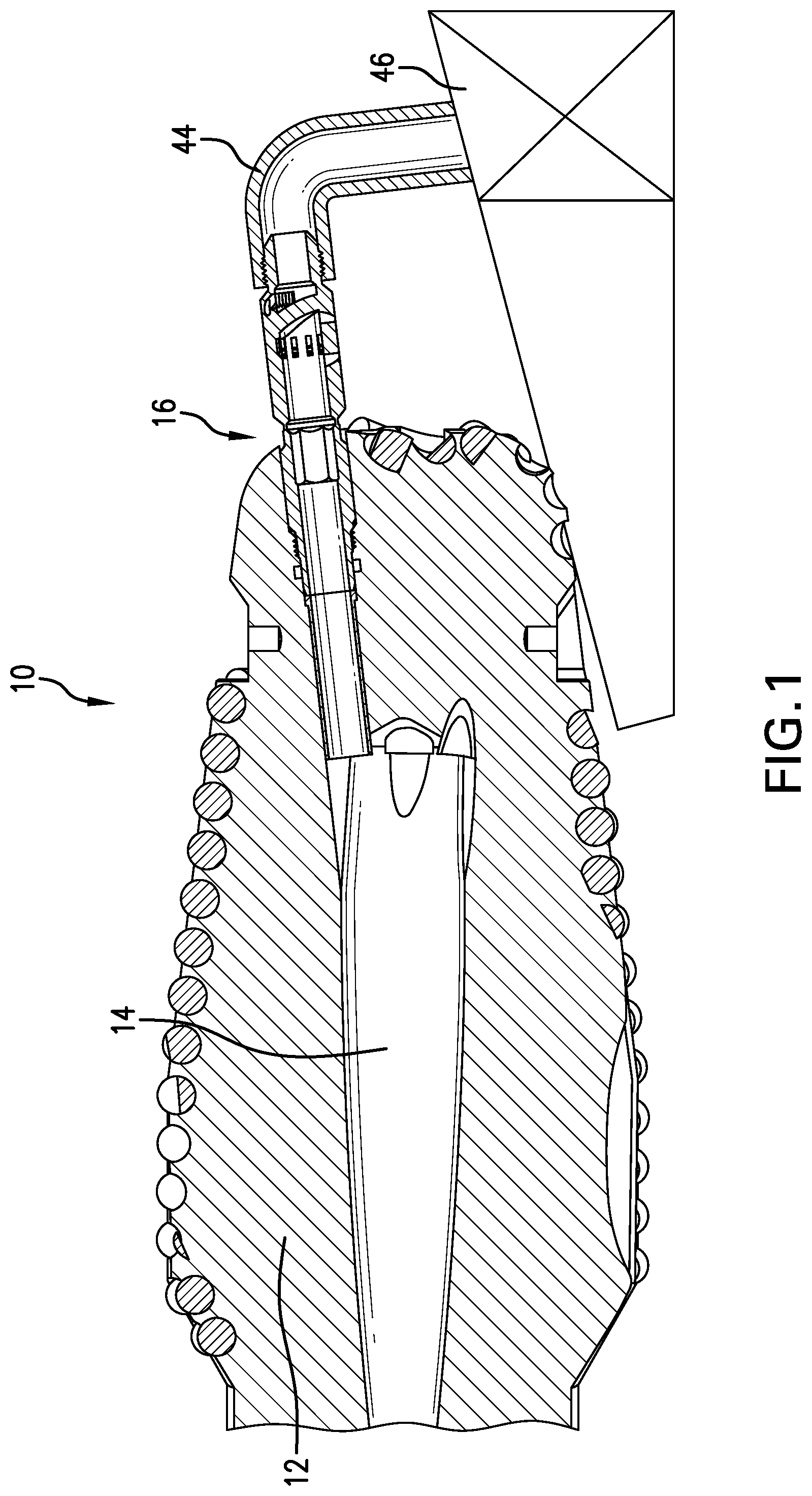 Patent US12410670 Figure 1 – Knock-off plug, method, and system