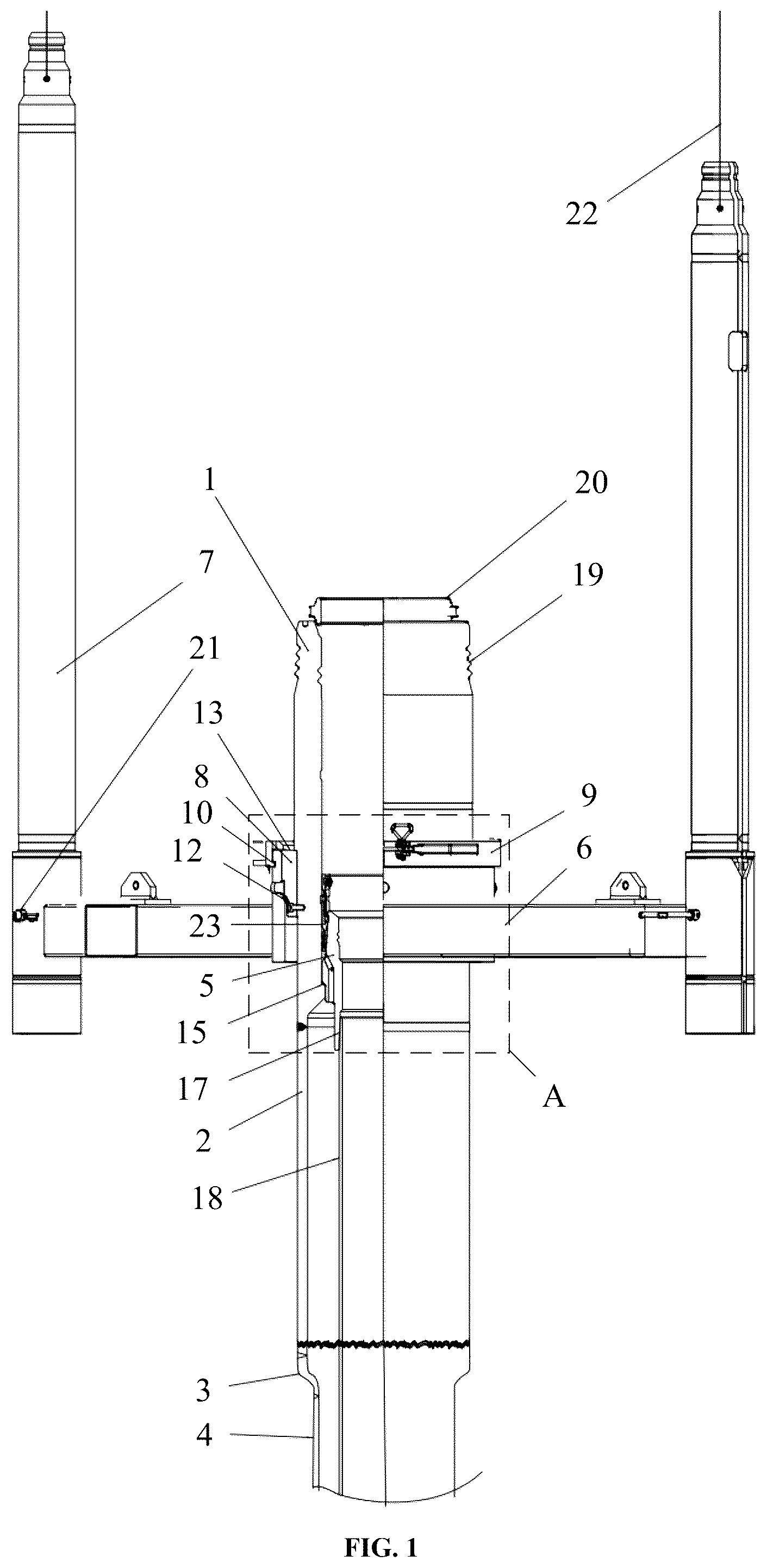 Patent US12410671 — Wellhead equipment for drilling — Figure 1