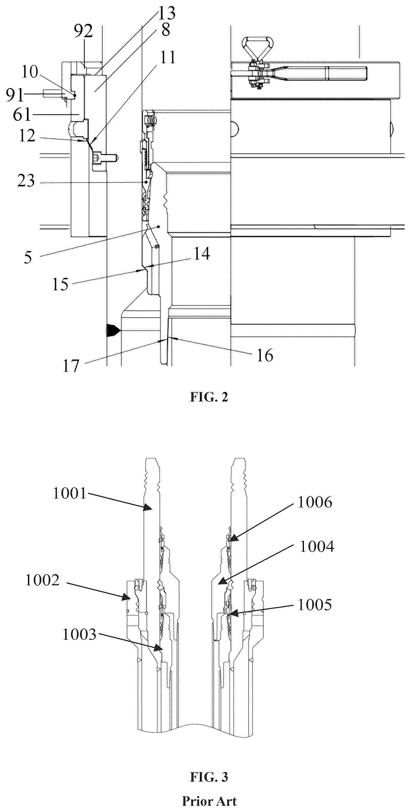Patent US12410671 Figure 2 – Wellhead equipment for drilling