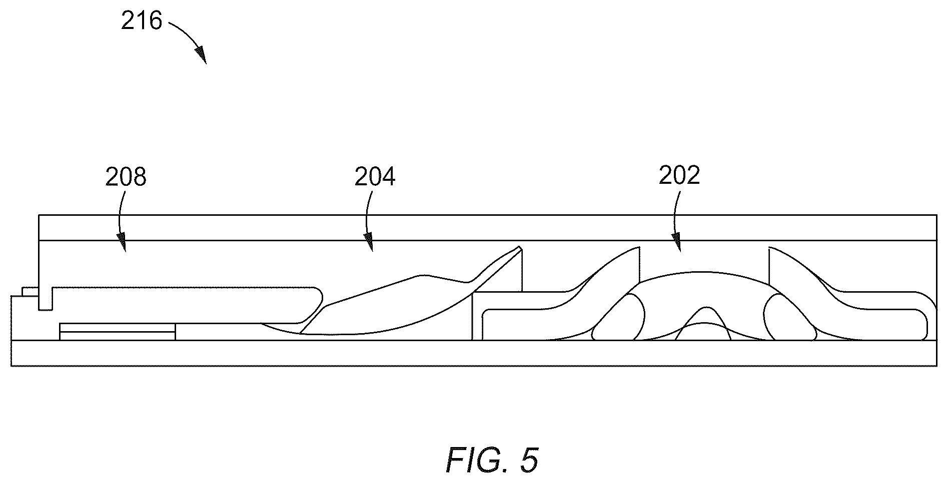 Patent US12410676 Figure 5 – Packer assembly with an anti-extrusion assembly