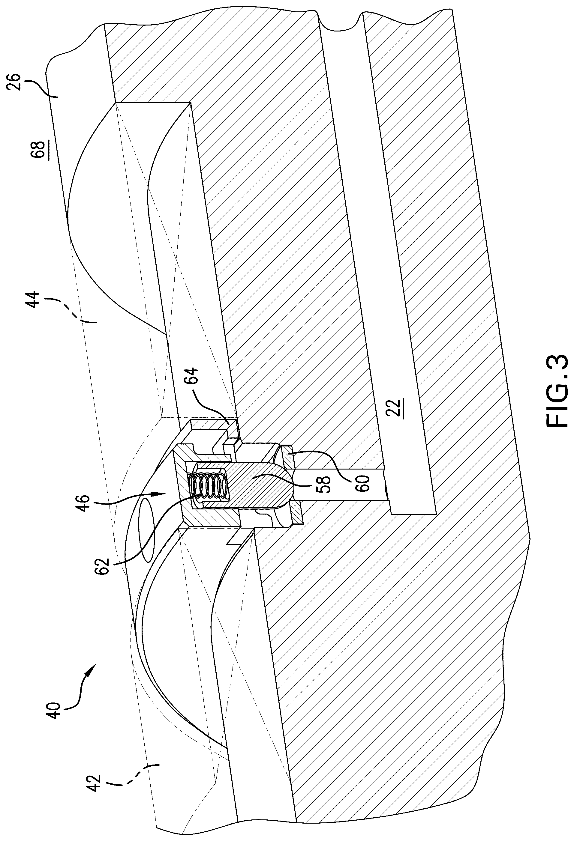Patent US12410682 Figure 3 – Safety valve, method, and system