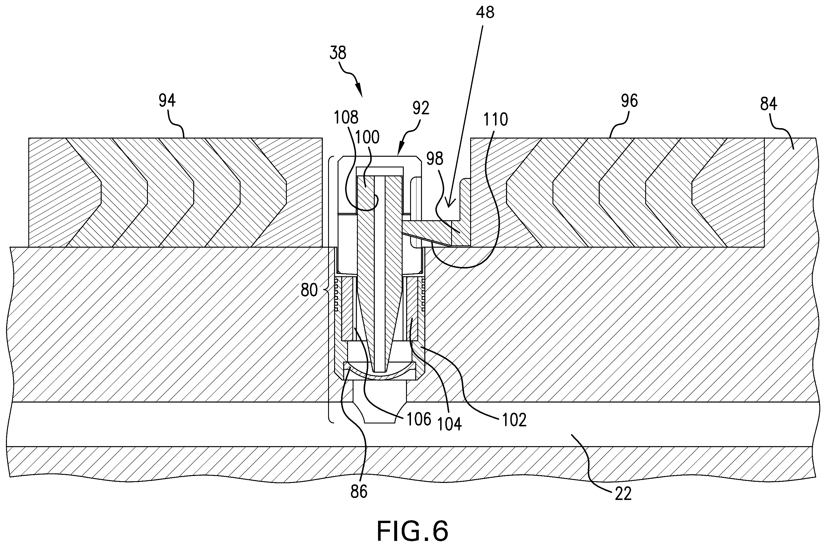 Patent US12410682 Figure 6 – Safety valve, method, and system