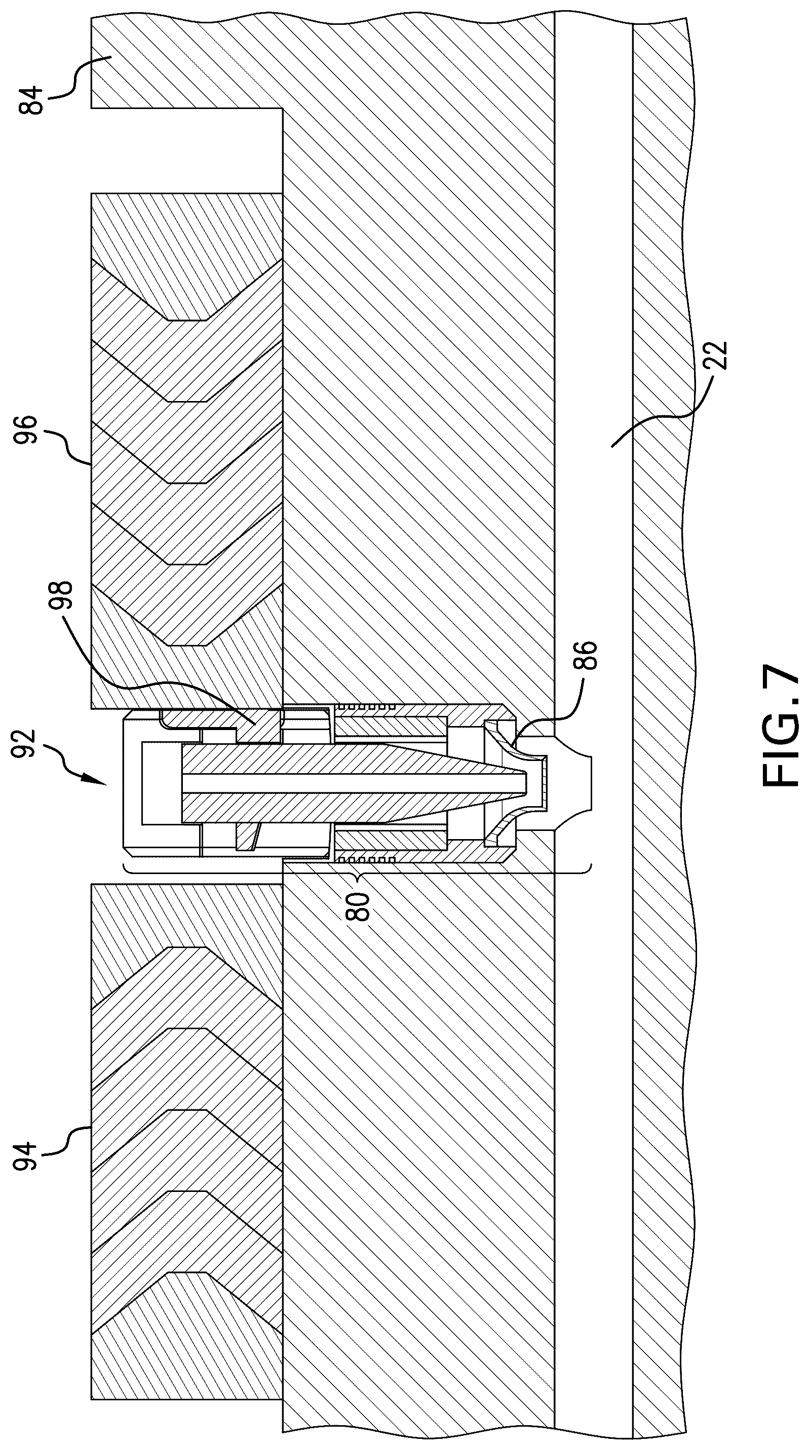 Patent US12410682 Figure 7 – Safety valve, method, and system