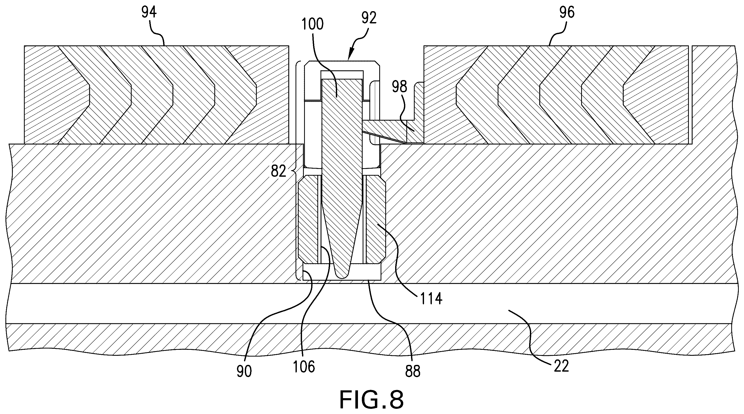 Patent US12410682 Figure 8 – Safety valve, method, and system