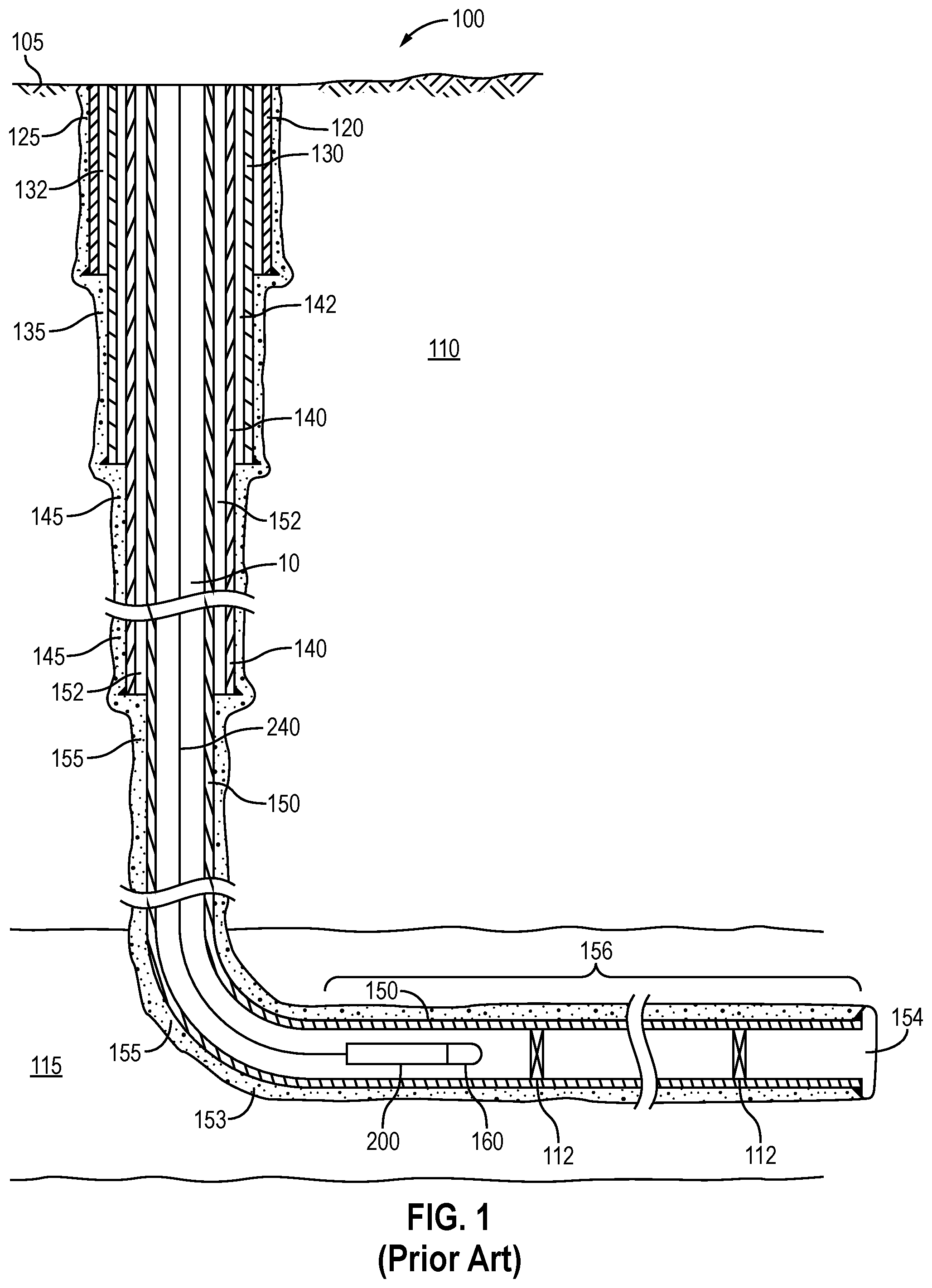 Patent US12410690 Figure 1 – Orienting perforating gun system, and method of orienting shots in a perforating gun assembly