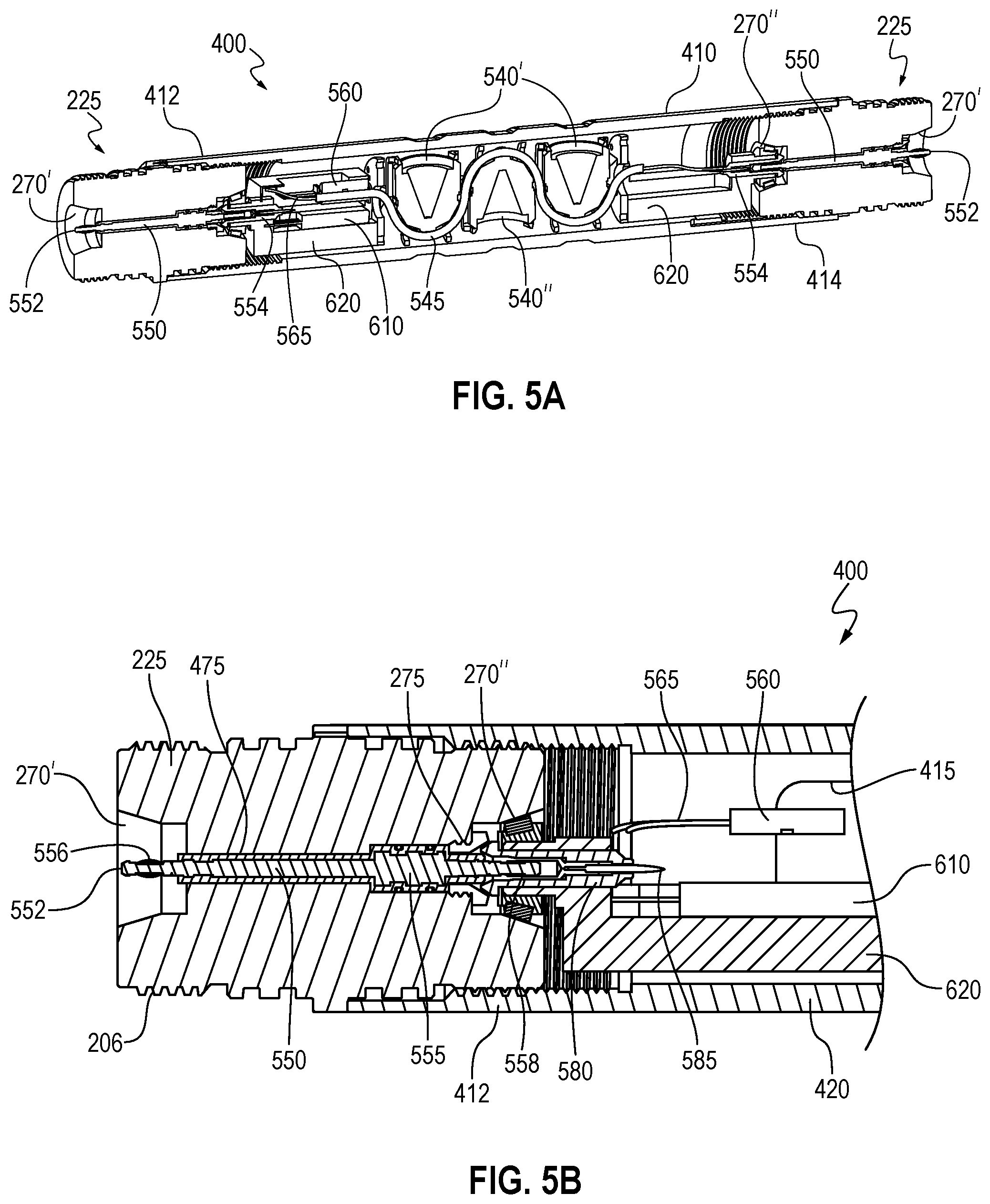 Patent US12410690 Figure 5 – Orienting perforating gun system, and method of orienting shots in a perforating gun assembly