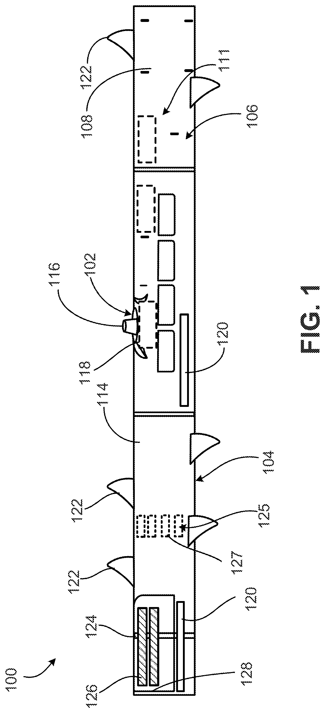Patent US12410691 Figure 1 – Apparatus and method for milling openings in an uncemented blank pipe