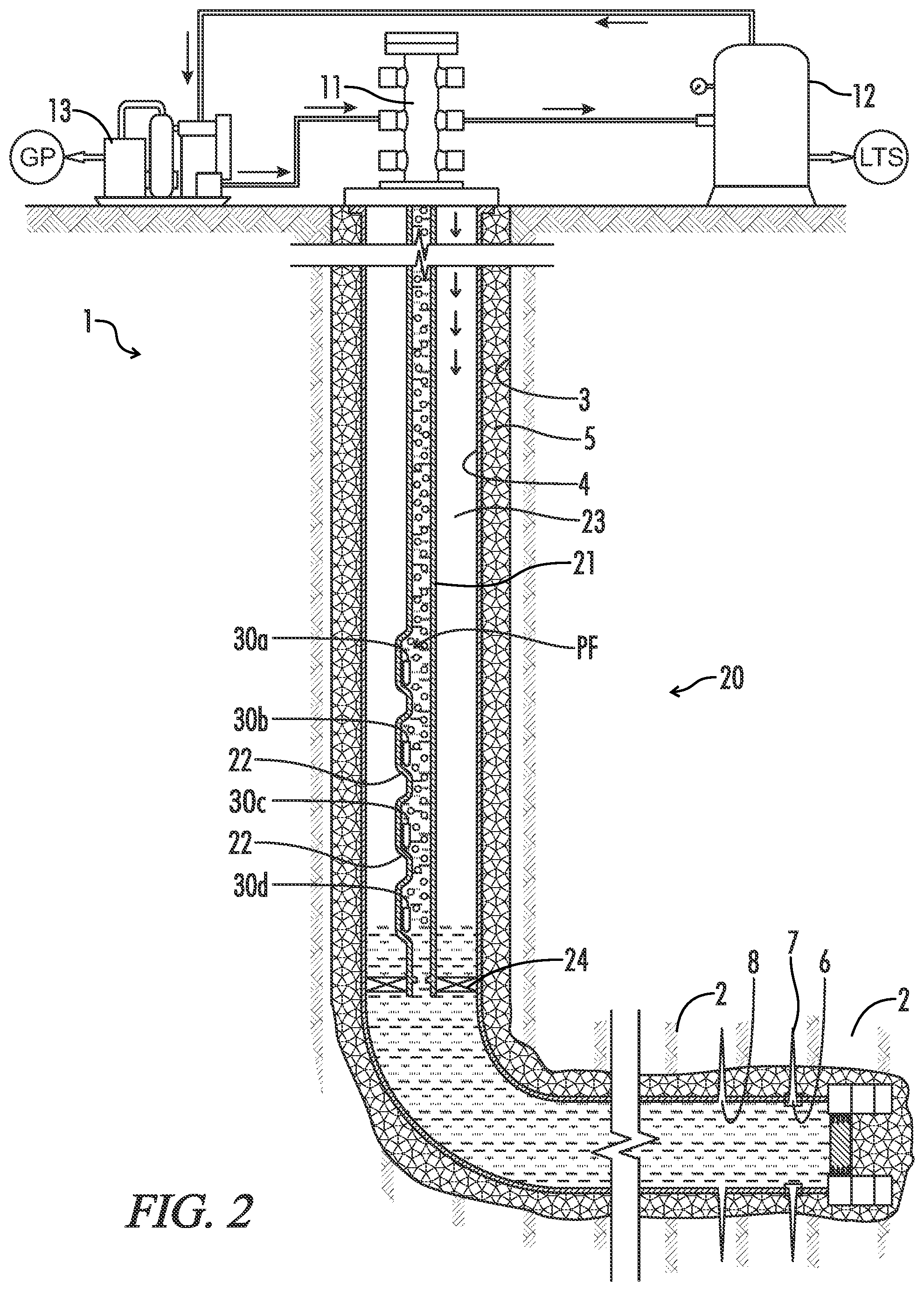 Patent US12410692 Figure 2 – Gas injection valve with pressure-isolated bellows