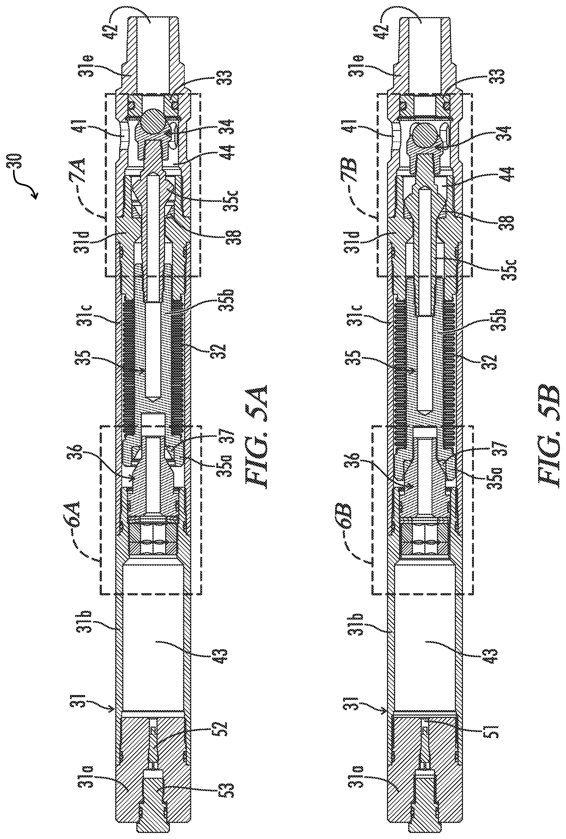 Patent US12410692 Figure 5 – Gas injection valve with pressure-isolated bellows