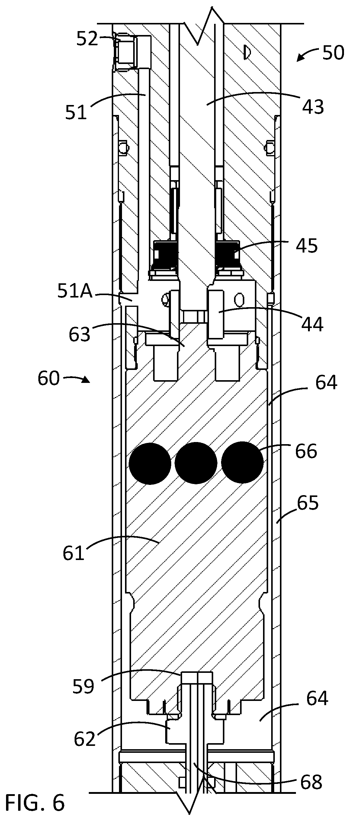 Patent US12410694 Figure 6 – Downhole setting tool and method of use
