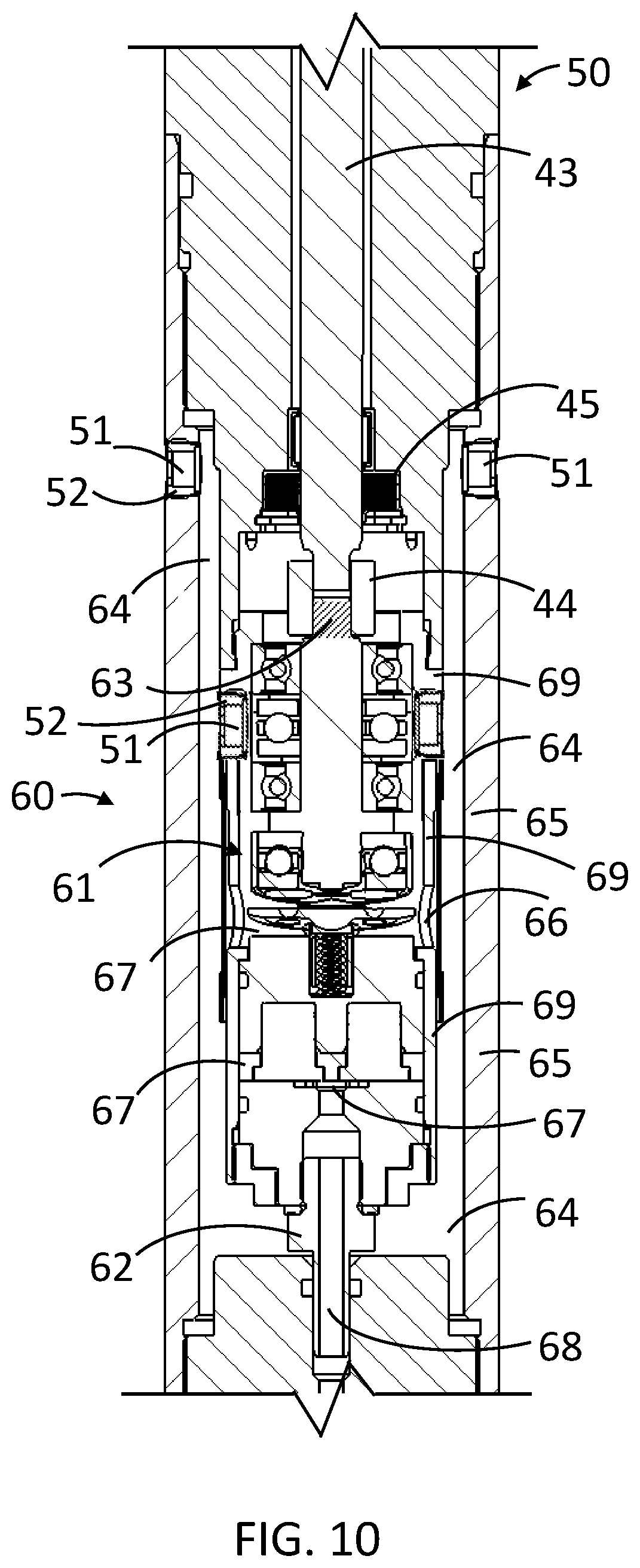 Patent US12410694 Figure 10 – Downhole setting tool and method of use