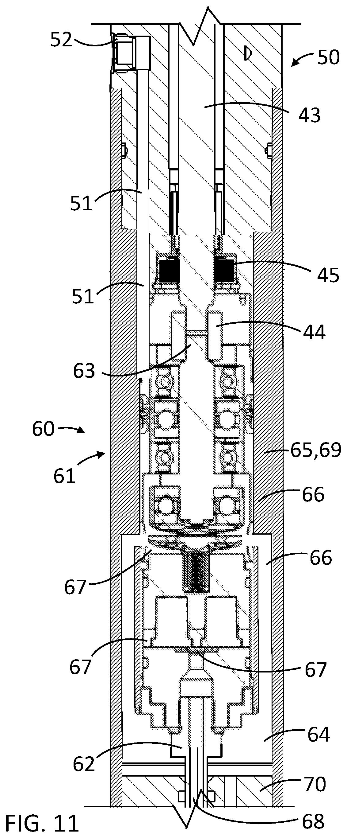 Patent US12410694 Figure 11 – Downhole setting tool and method of use