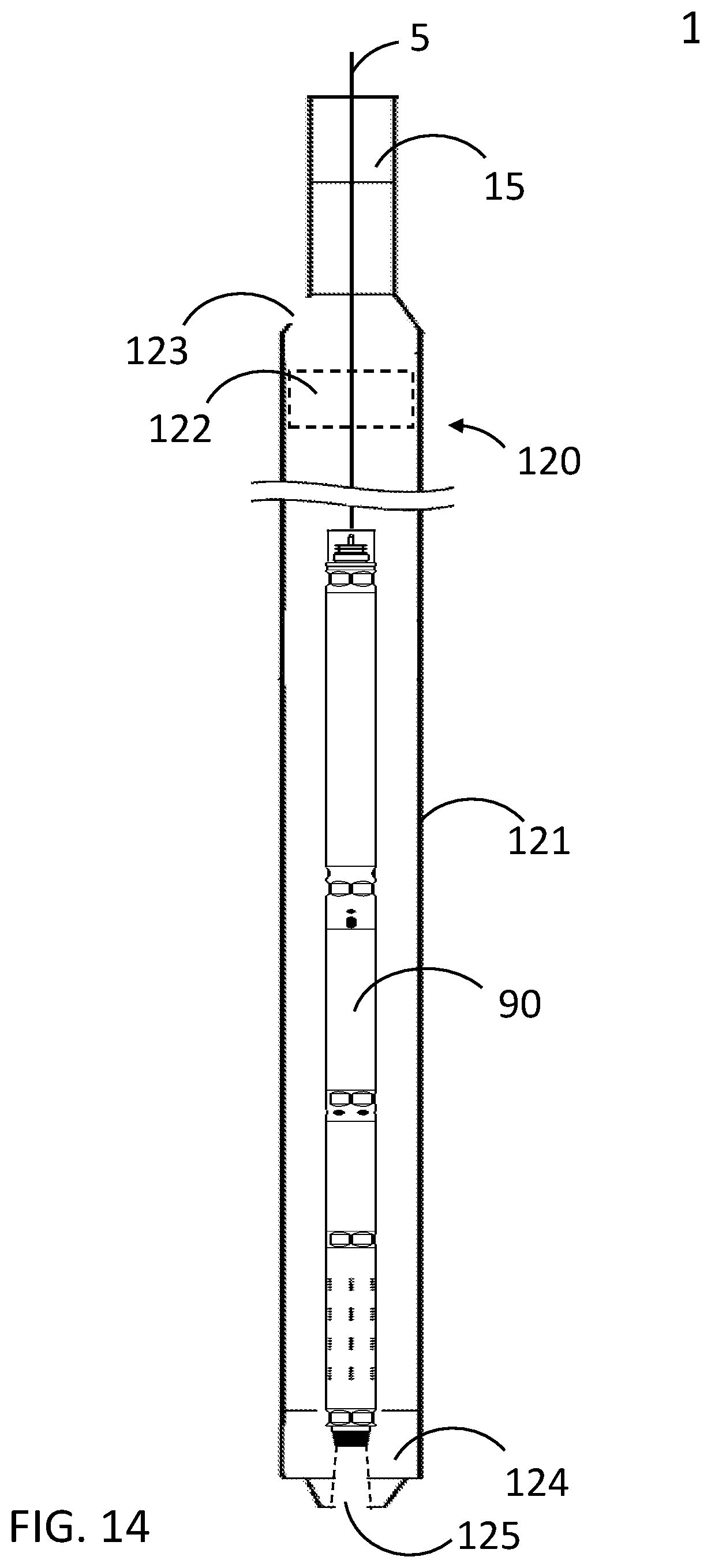 Patent US12410694 Figure 14 – Downhole setting tool and method of use