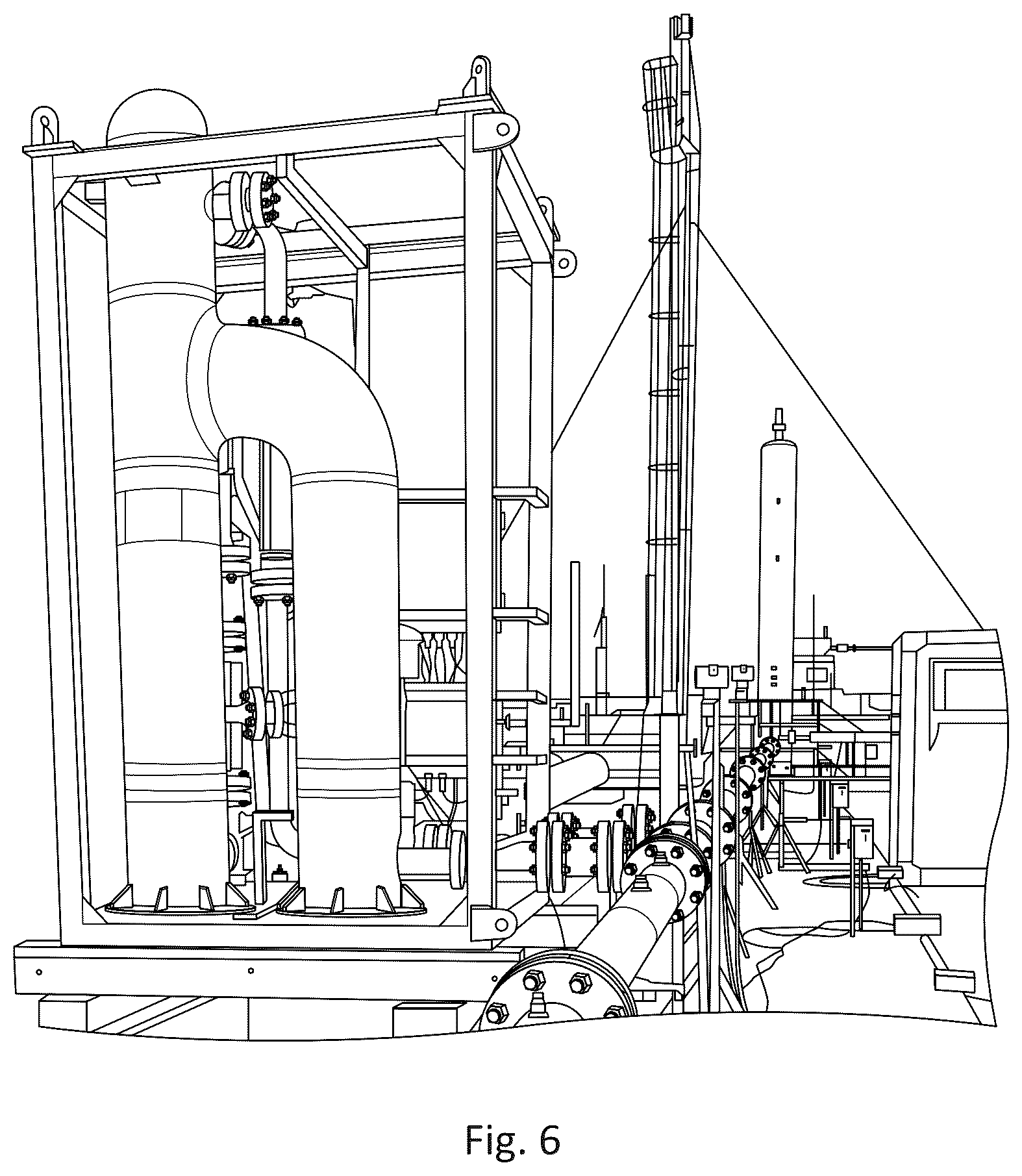 Patent US12410696 Figure 5 – Compact well testing (CWT) system and method of use for wet gas wells