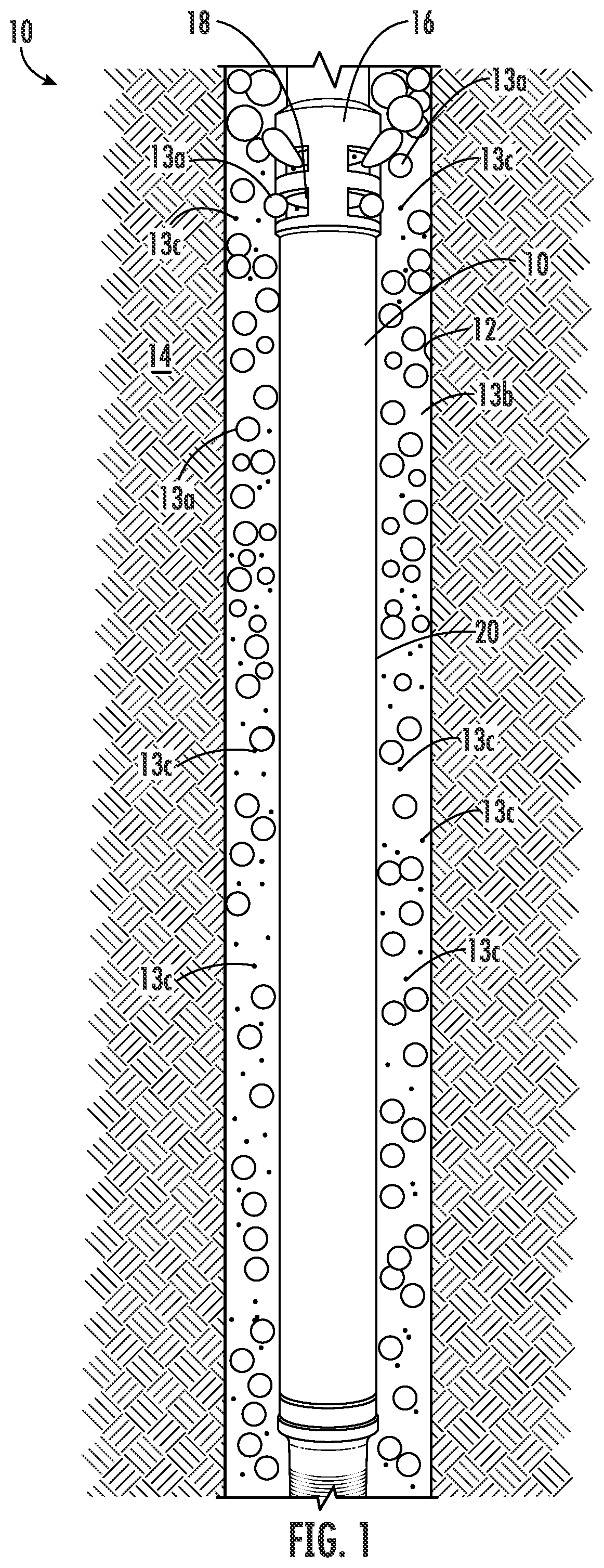 Patent US12410697 Figure 1 – Downhole sand and gas separator