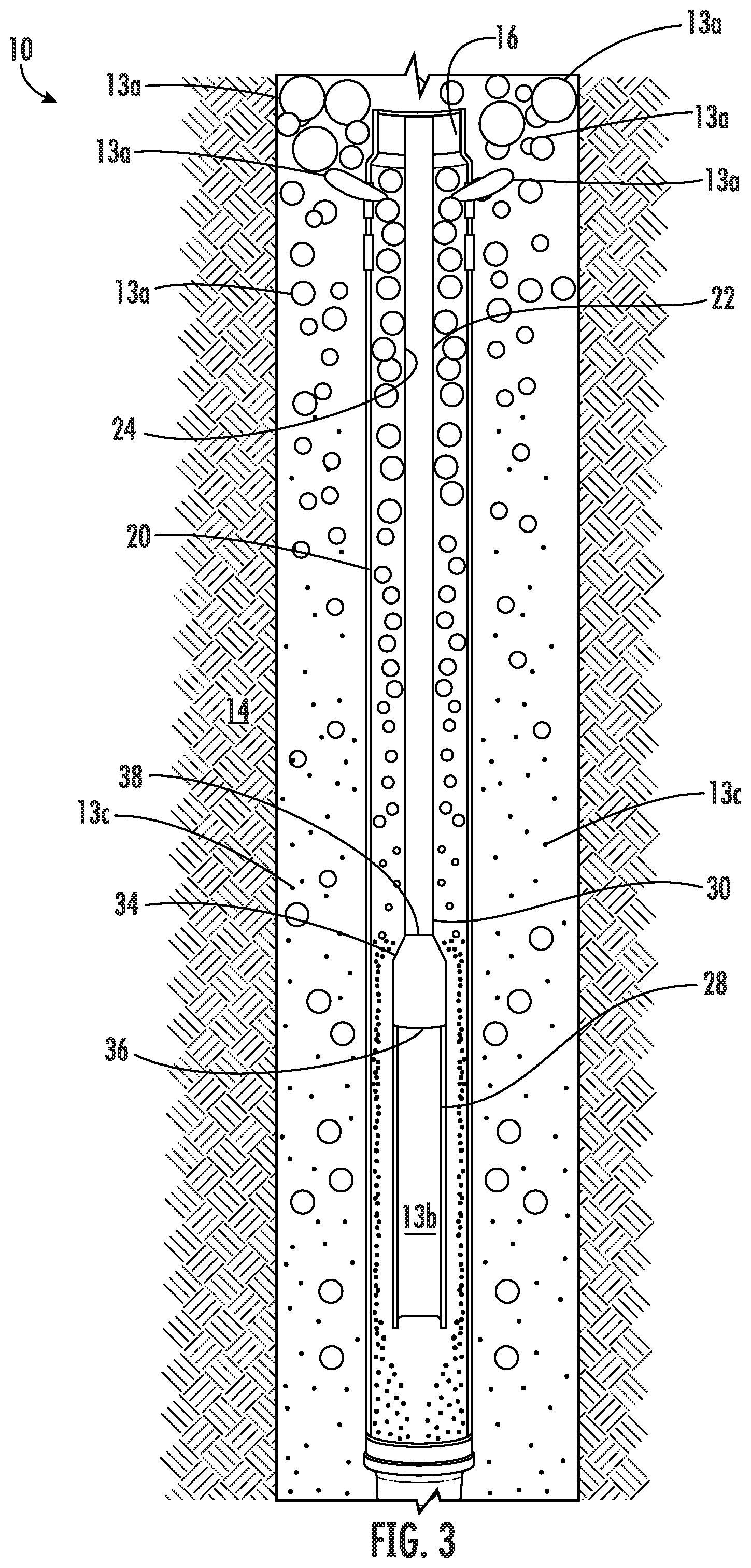 Patent US12410697 Figure 3 – Downhole sand and gas separator