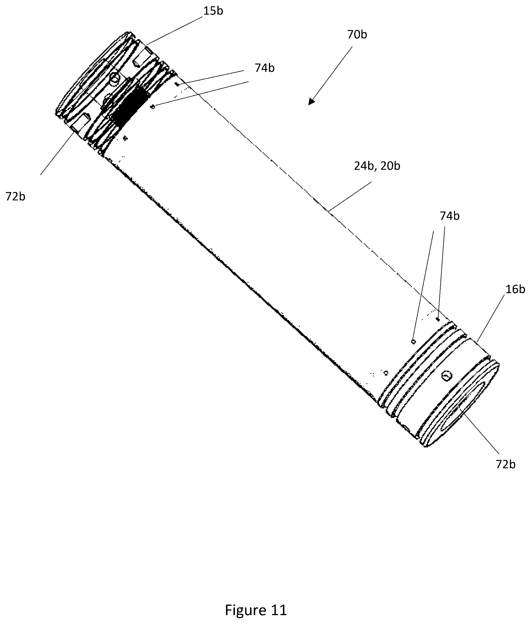 Patent US12410699 Figure 11 – Apparatus and method for measuring drilling parameters of a down-the-hole drilling operation for mineral exploration