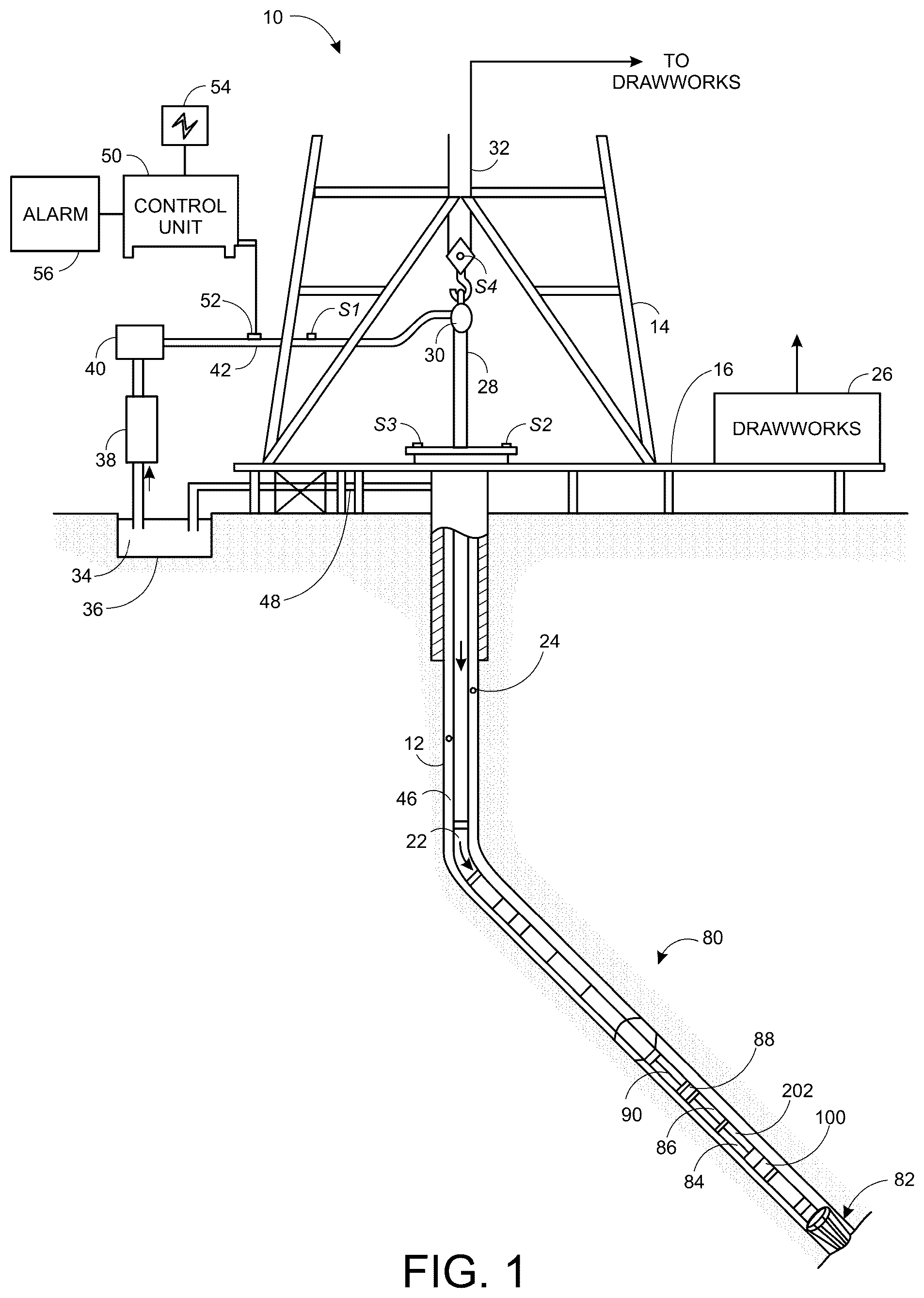 Patent US12410704 Figure 1 – Predicting wellbore diameters