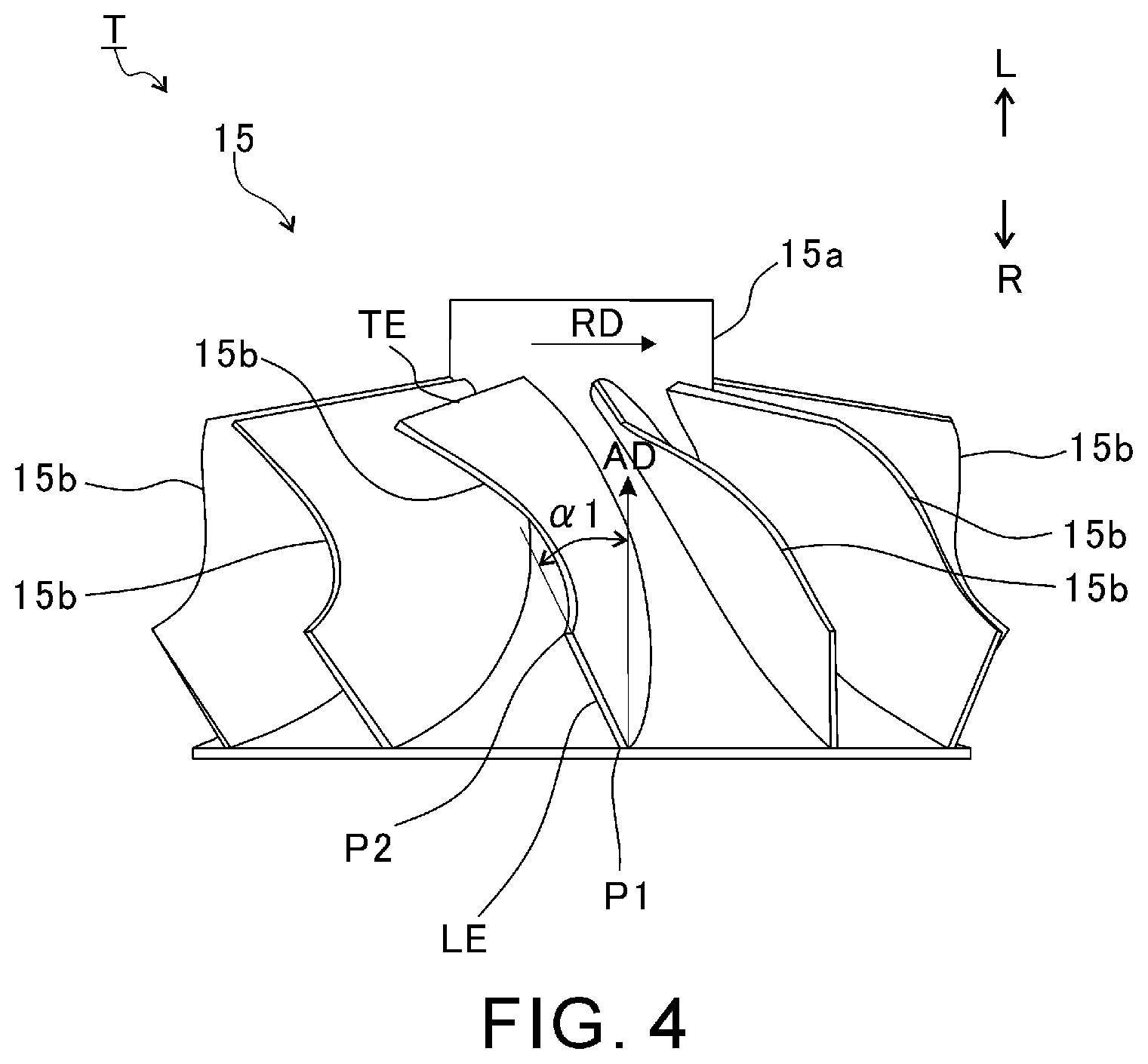 Patent US12410713 Figure 4 – Turbine and turbocharger