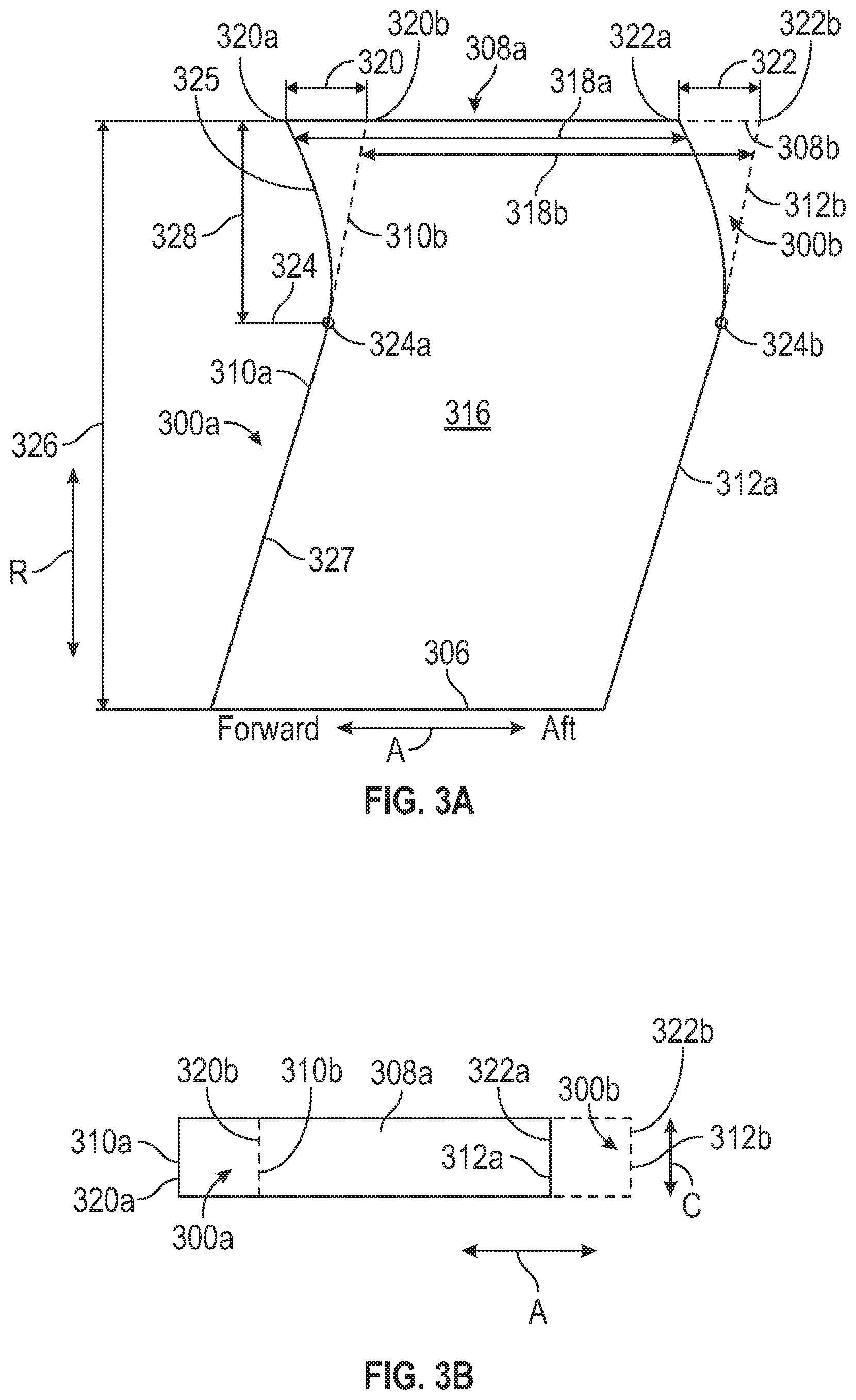 Patent US12410715 Figure 3 – Rotor blade system for turbine engines