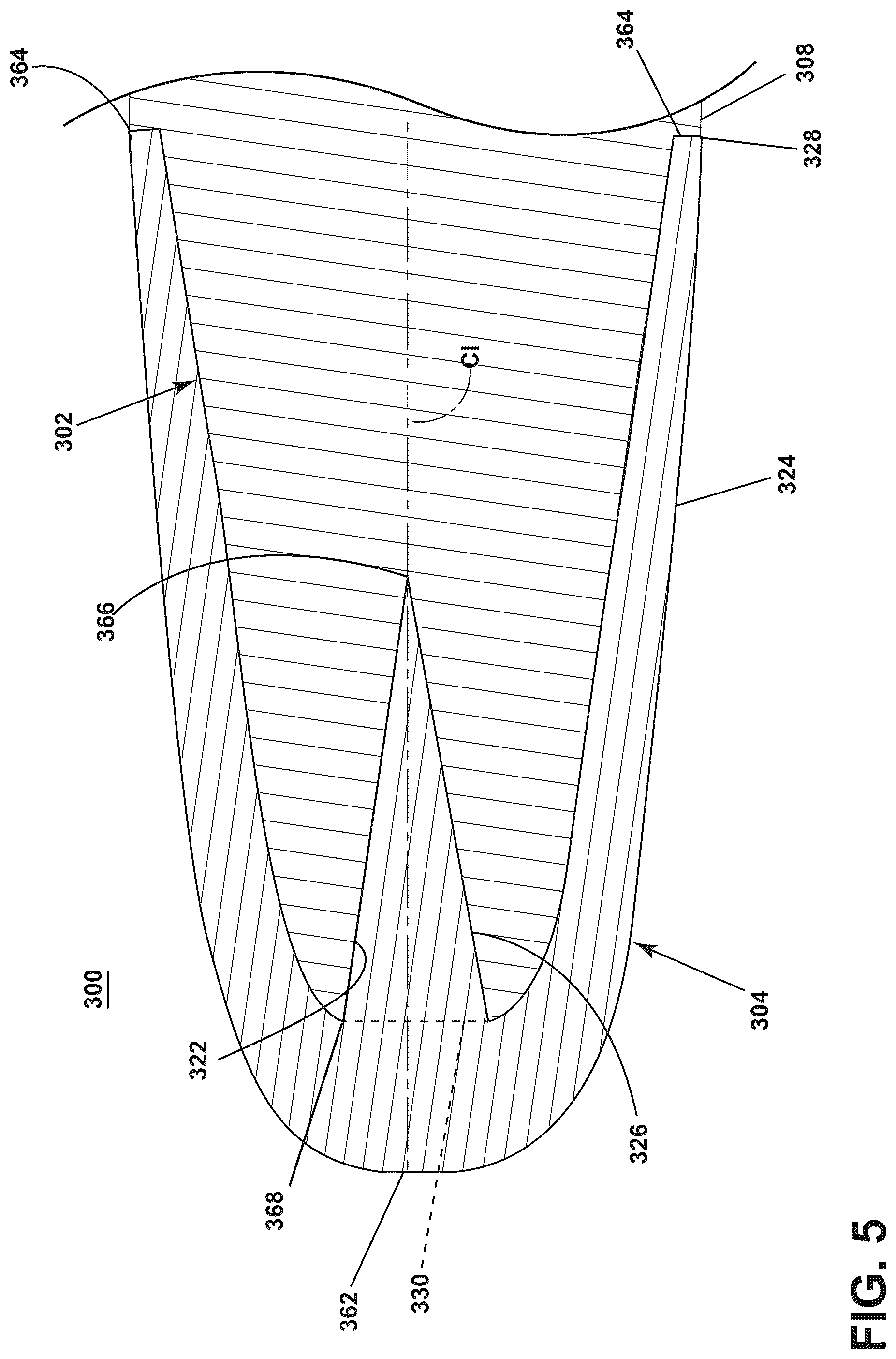 Patent US12410716 Figure 5 – Engine component