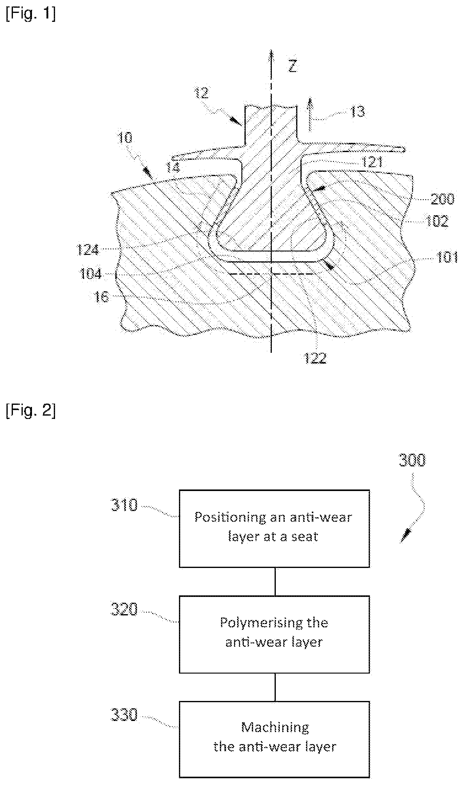 Patent US12410718 Figure 1 – Method for preparing a root of a turbomachine blade