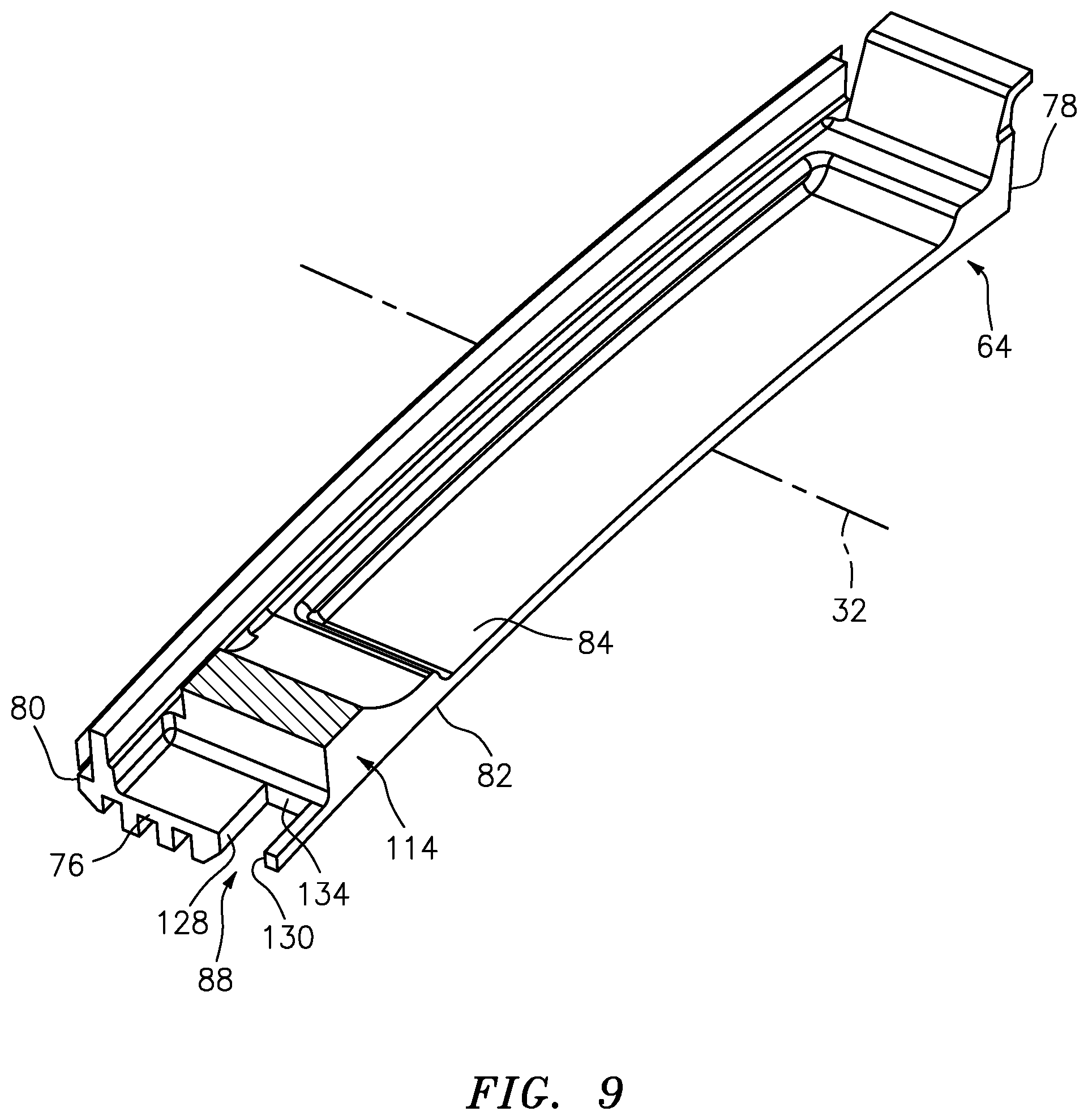 Patent US12410723 Figure 9 – Non-contact seal for rotational equipment with radial through-hole