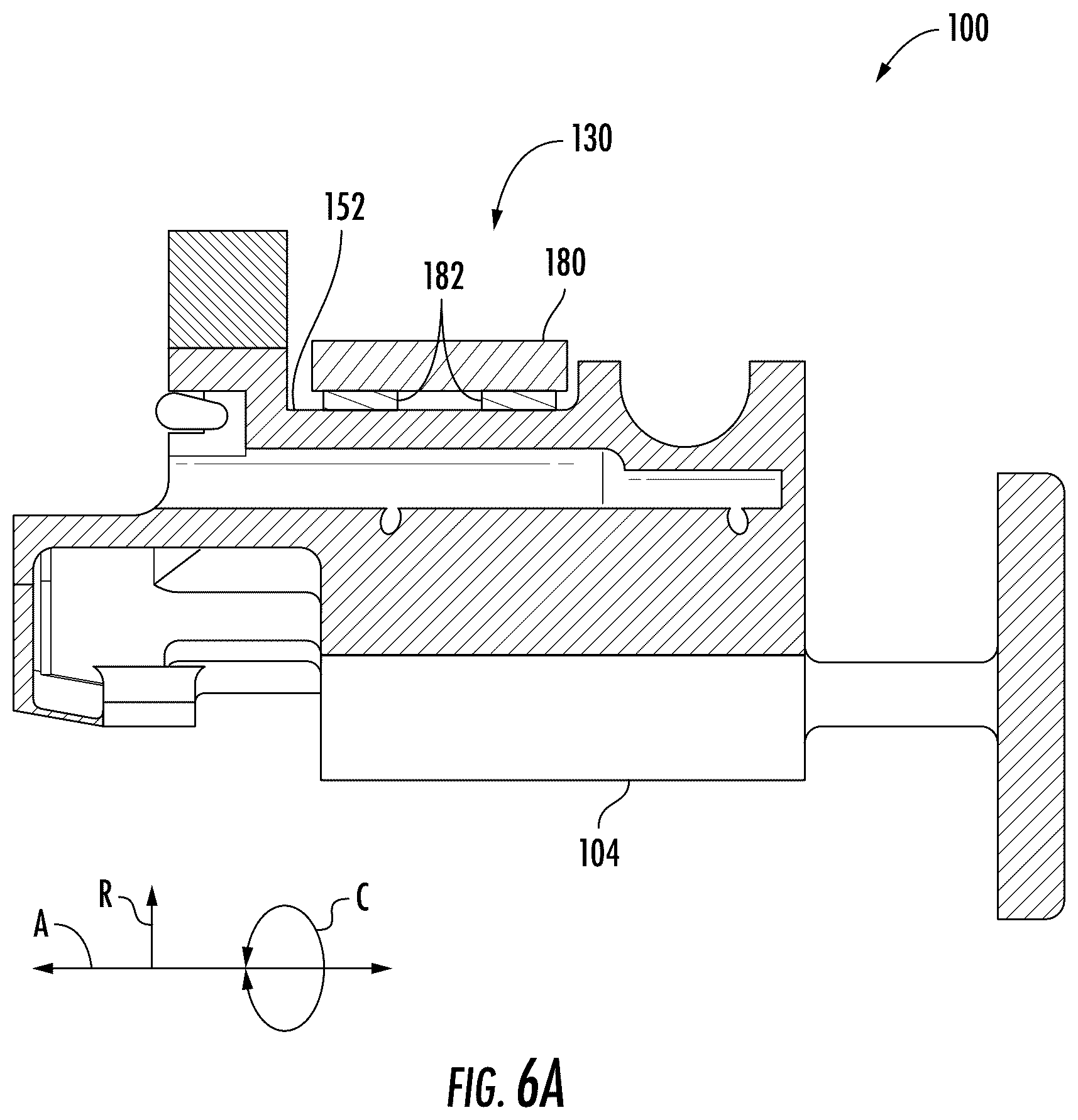 Patent US12410724 Figure 6 – Gas turbine engine with inertially damped seals