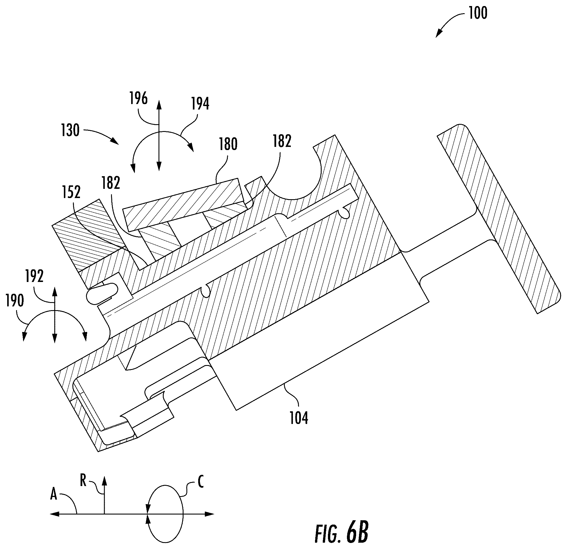 Patent US12410724 Figure 7 – Gas turbine engine with inertially damped seals