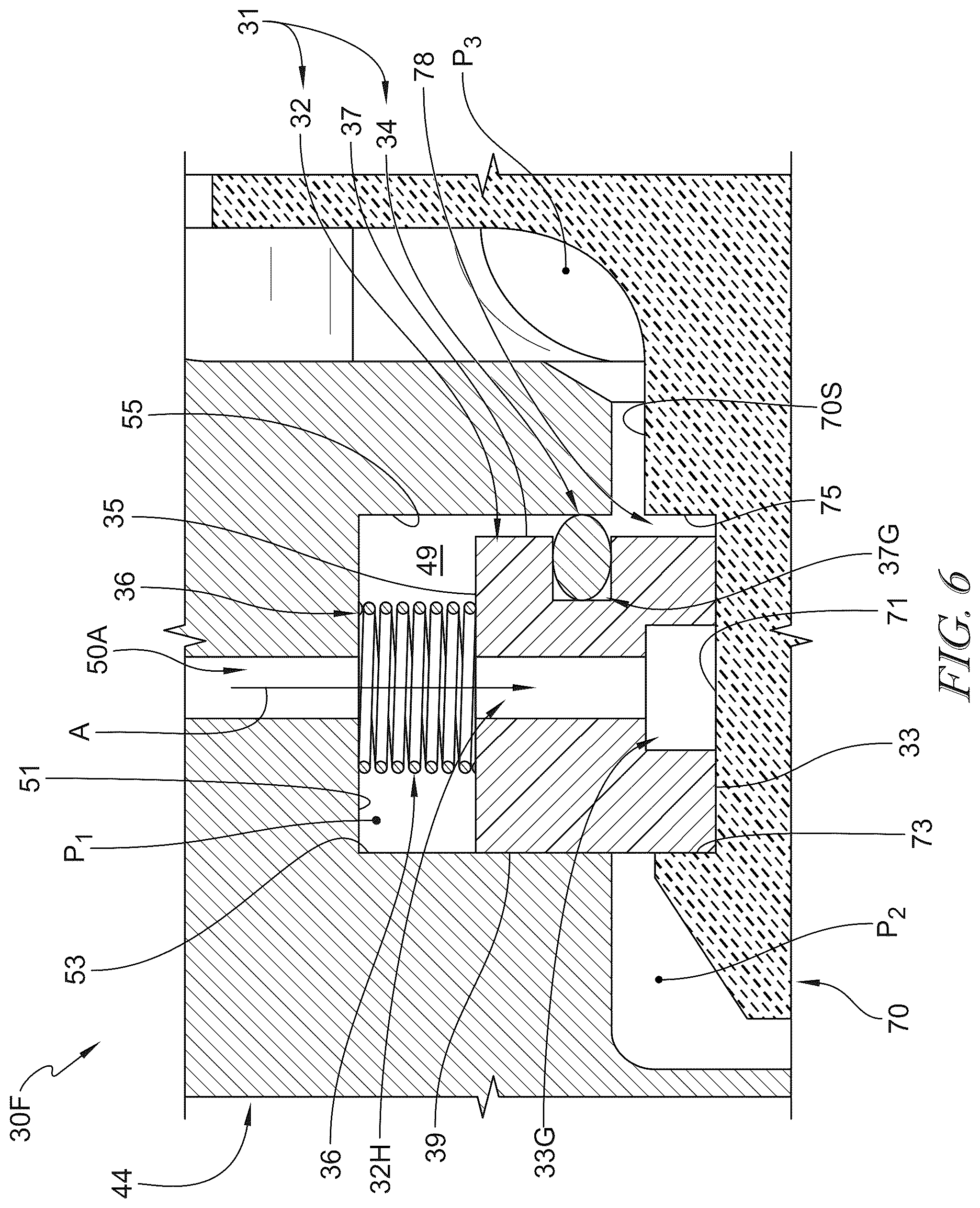 Patent US12410725 Figure 5 – Turbine shroud assemblies with air activated pistons for biasing buffer cavity seals