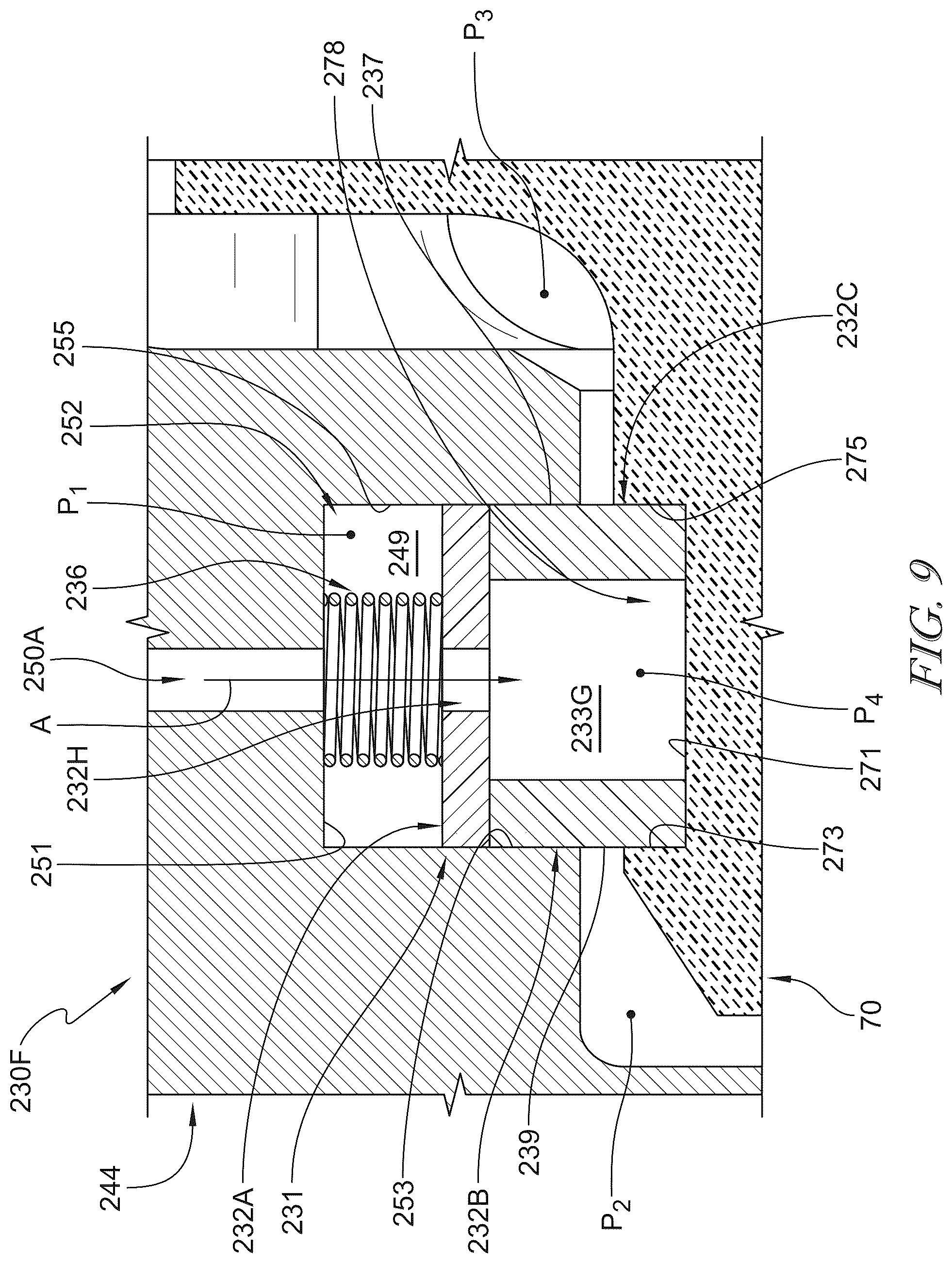 Patent US12410725 Figure 8 – Turbine shroud assemblies with air activated pistons for biasing buffer cavity seals