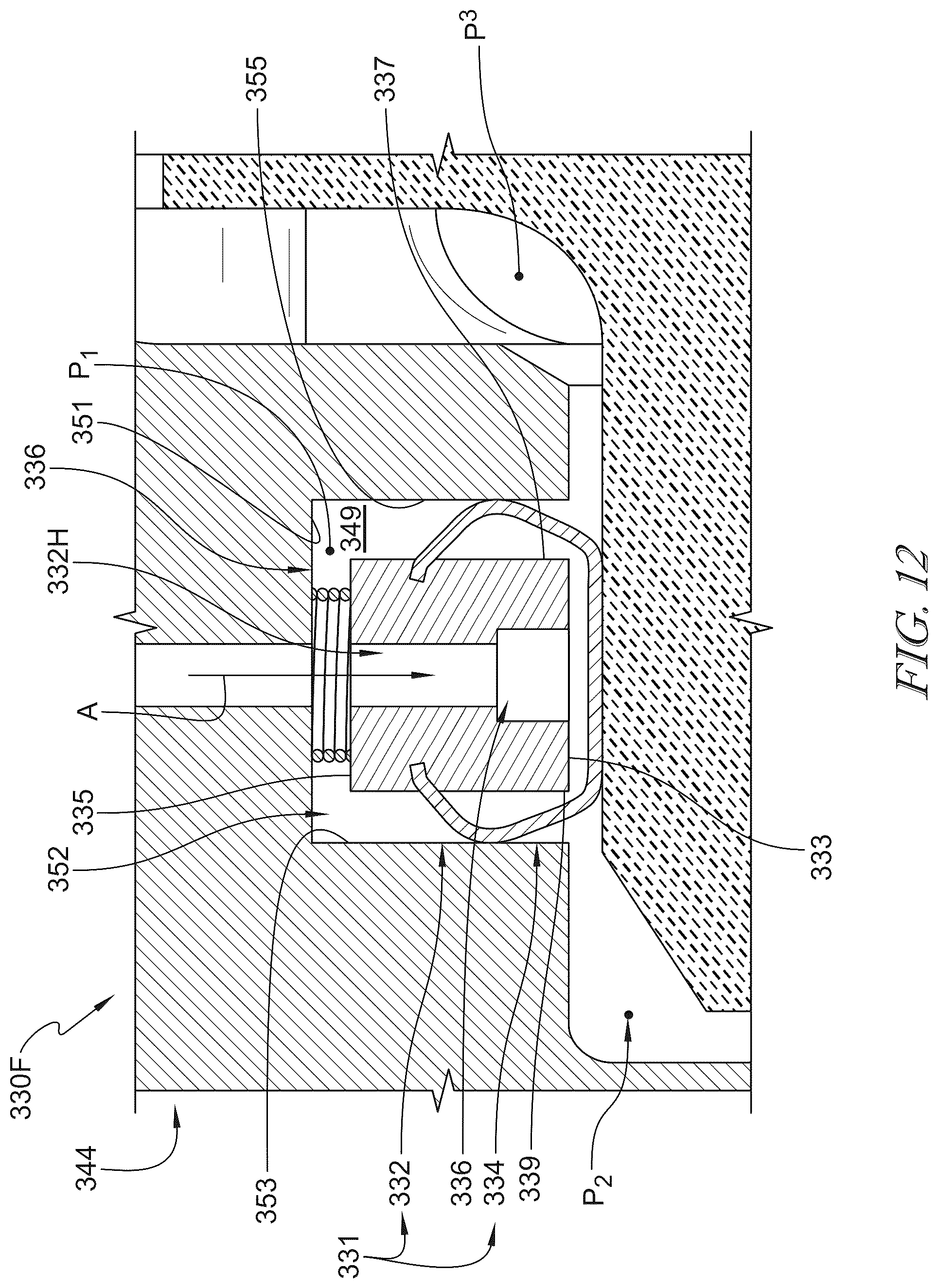 Patent US12410725 Figure 11 – Turbine shroud assemblies with air activated pistons for biasing buffer cavity seals