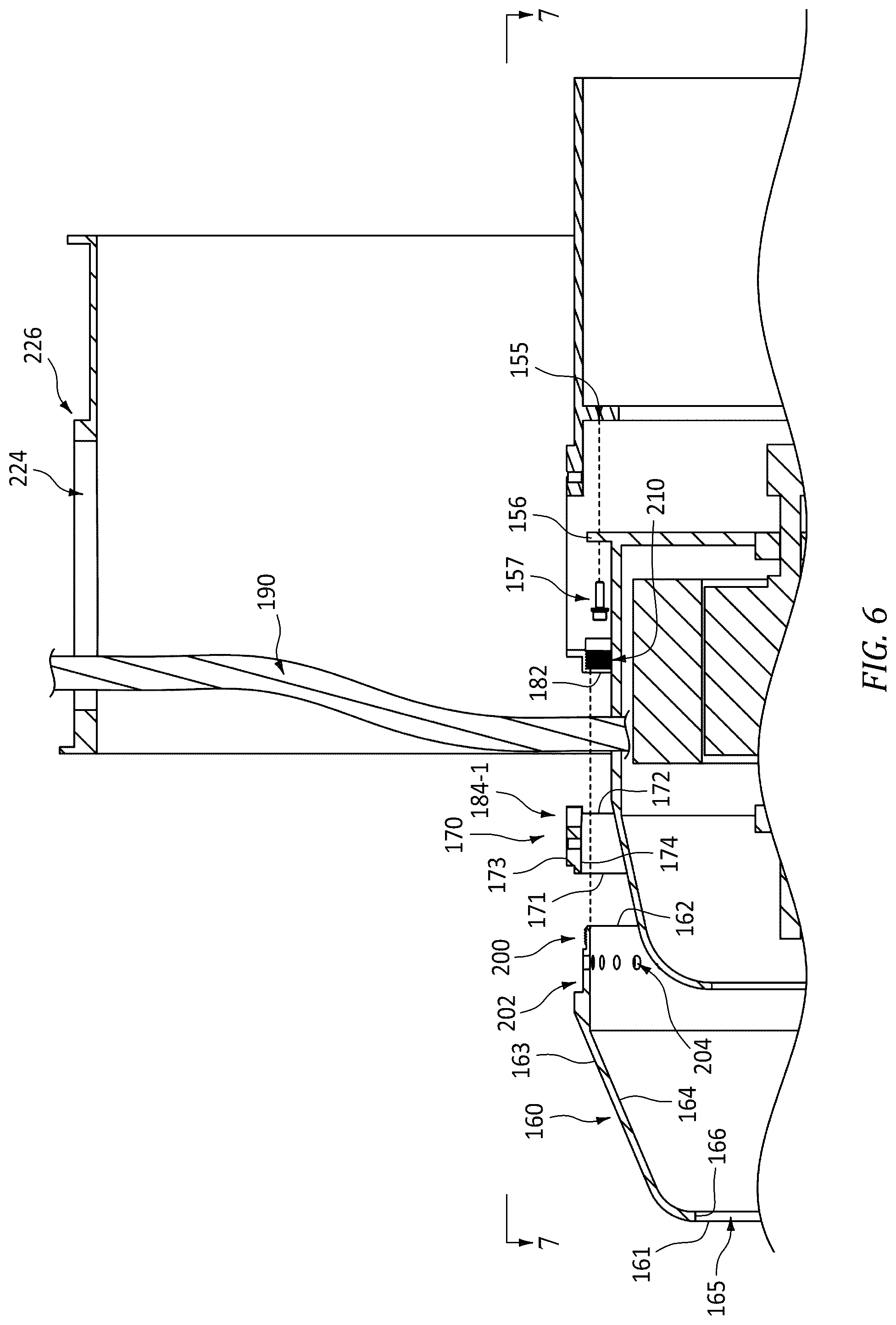 Patent US12410726 Figure 5 – Turbine engine centerbody generator